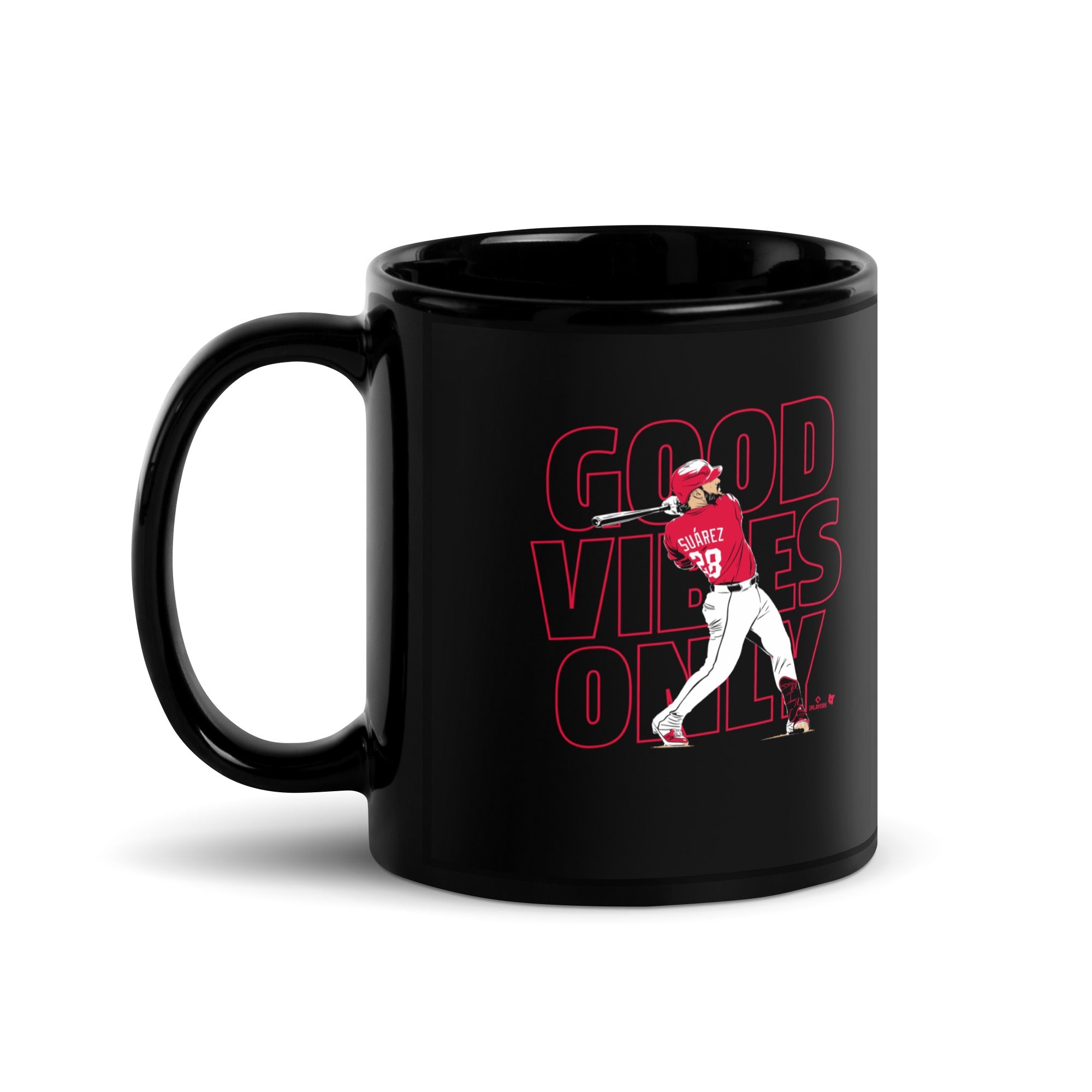 Eugenio Suarez: Good Vibes Only Cincinnati Mug 2