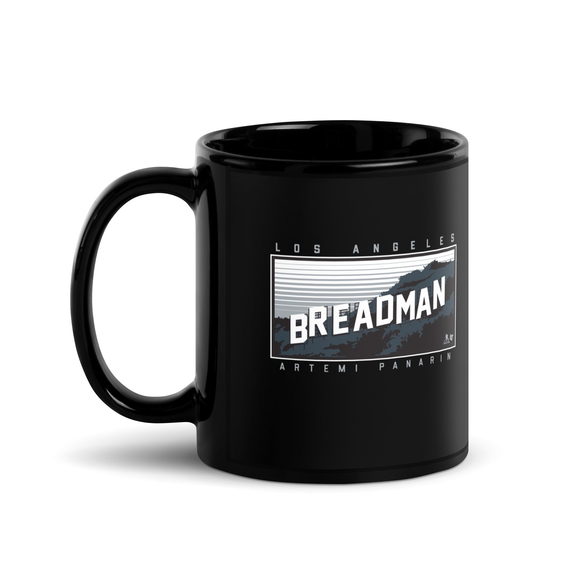 Artemi Panarin: LA Breadman Sign Mug 2