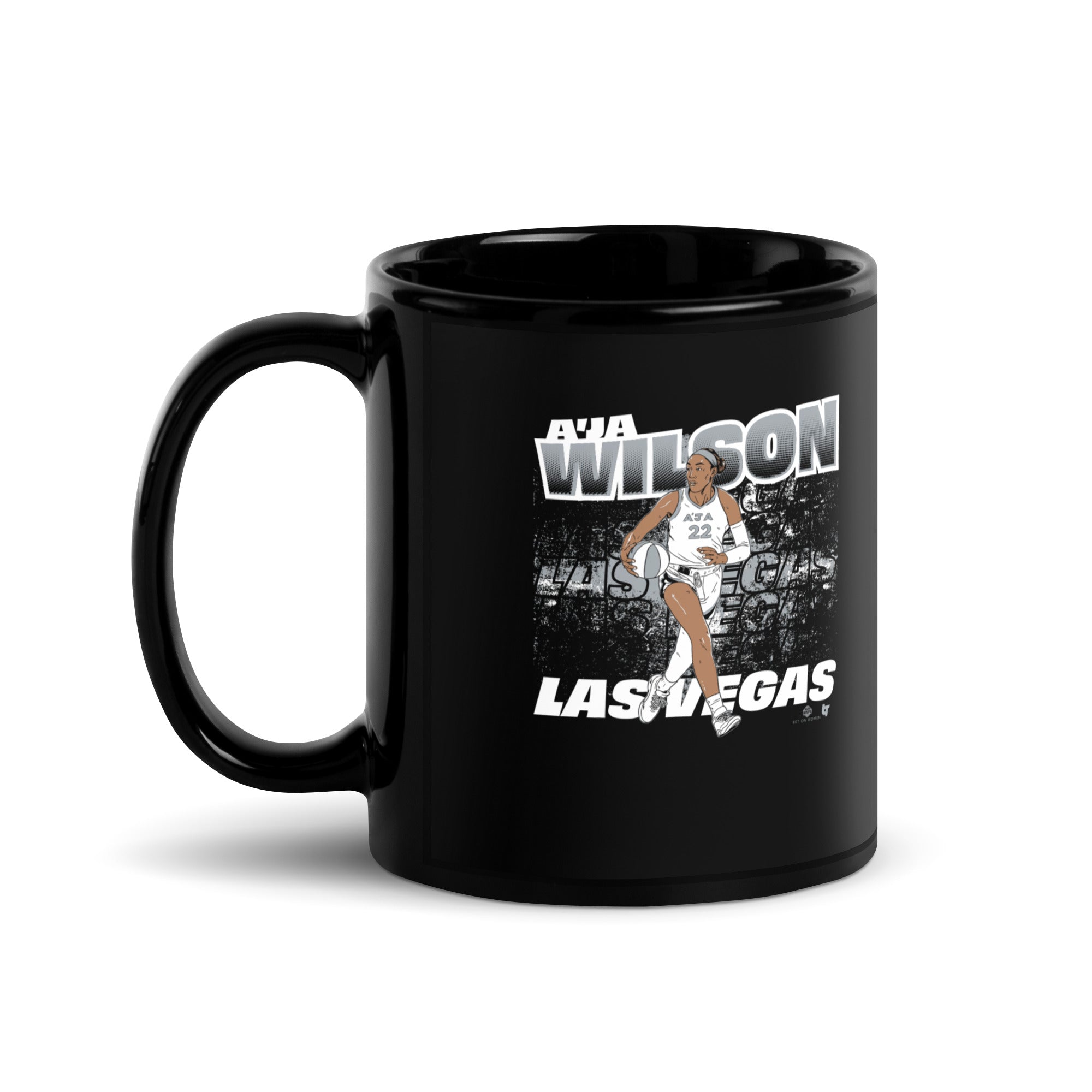 A'ja Wilson: Street Ball Mug 2