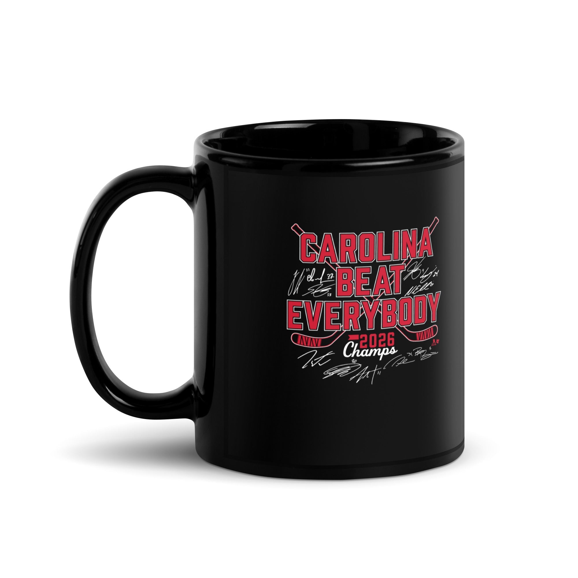 Carolina Hockey: Beat Everybody 2026 Champs Mug 2