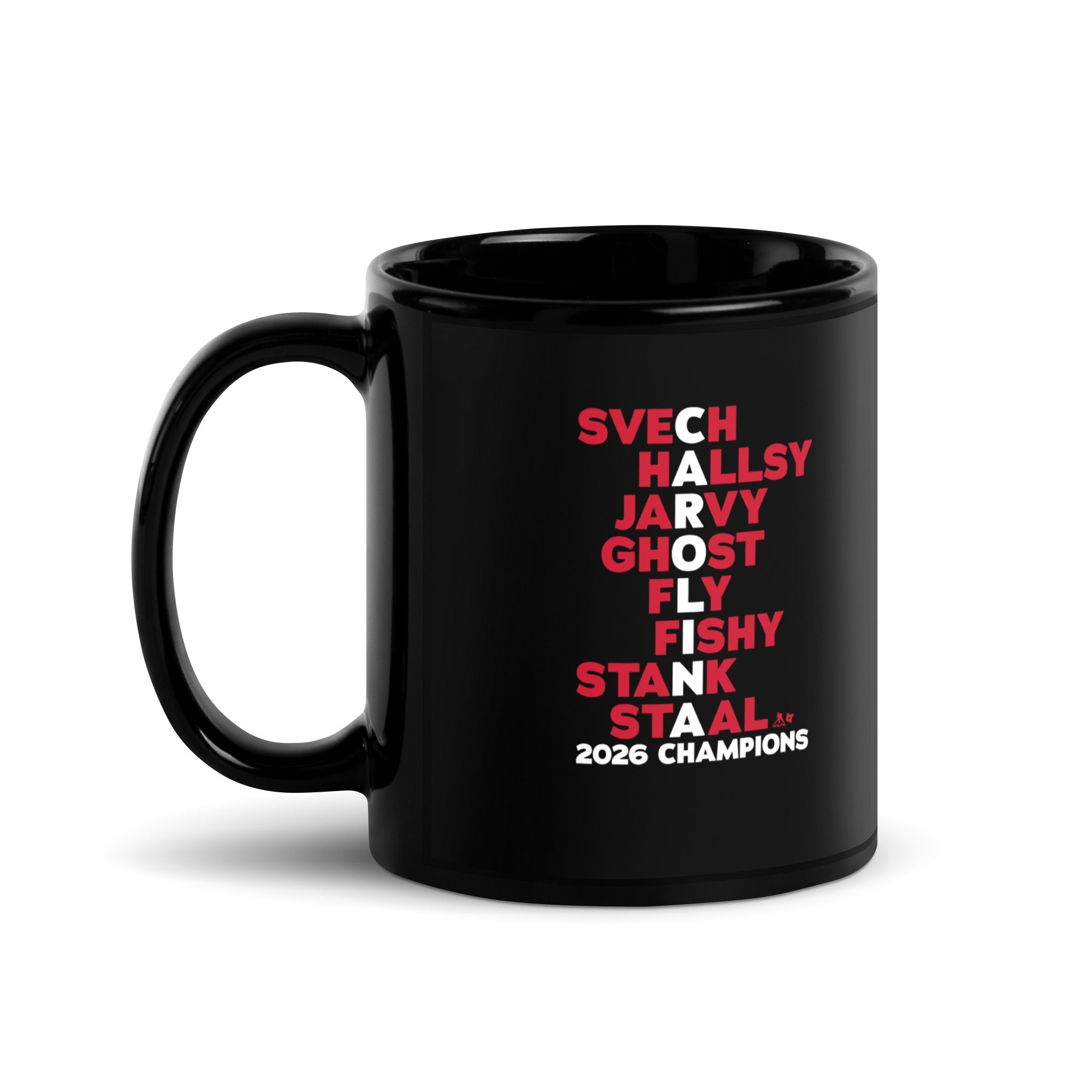 Carolina Hockey Names: 2026 Champs Mug 2