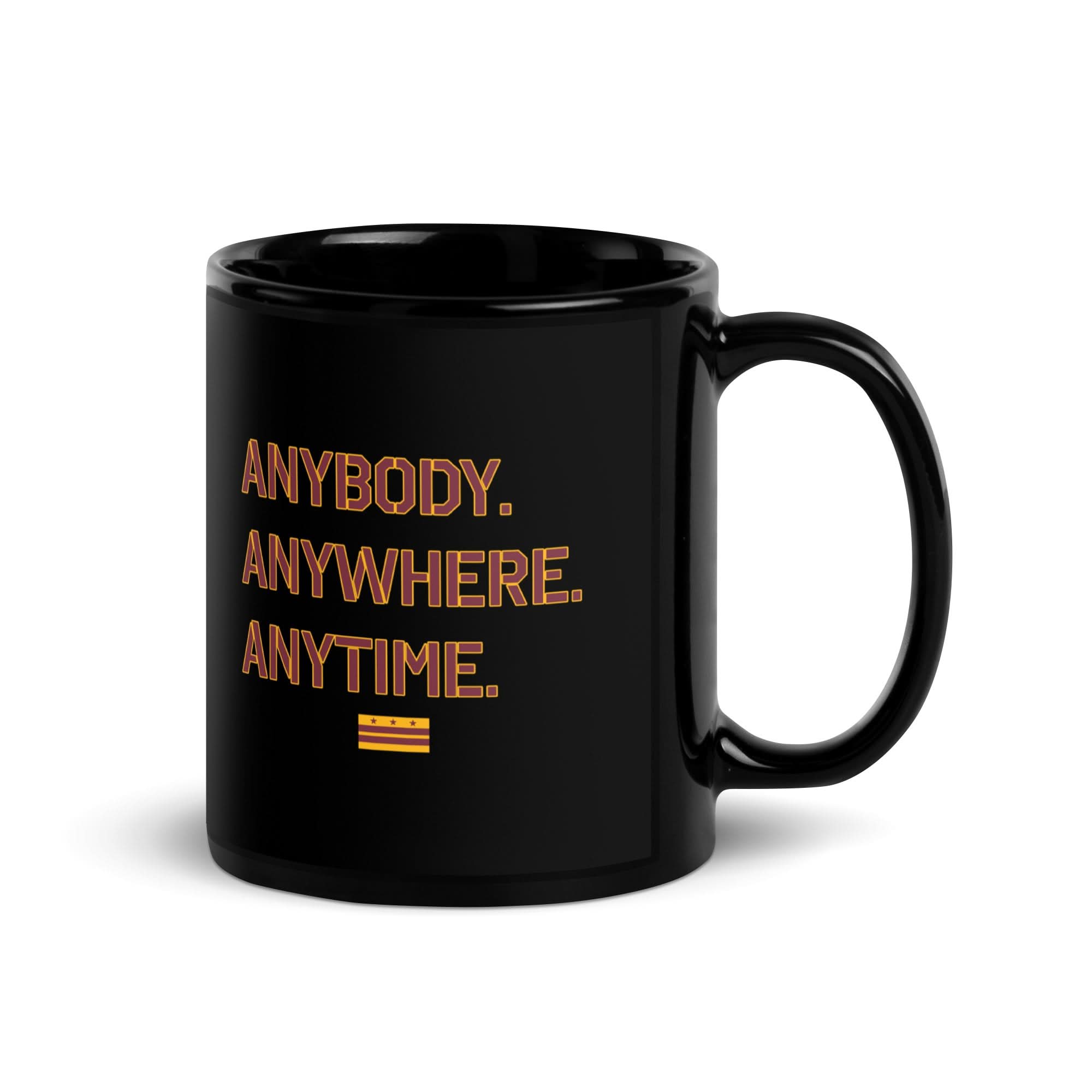 Washington Football: Anybody. Anywhere. Anytime. Mug 1