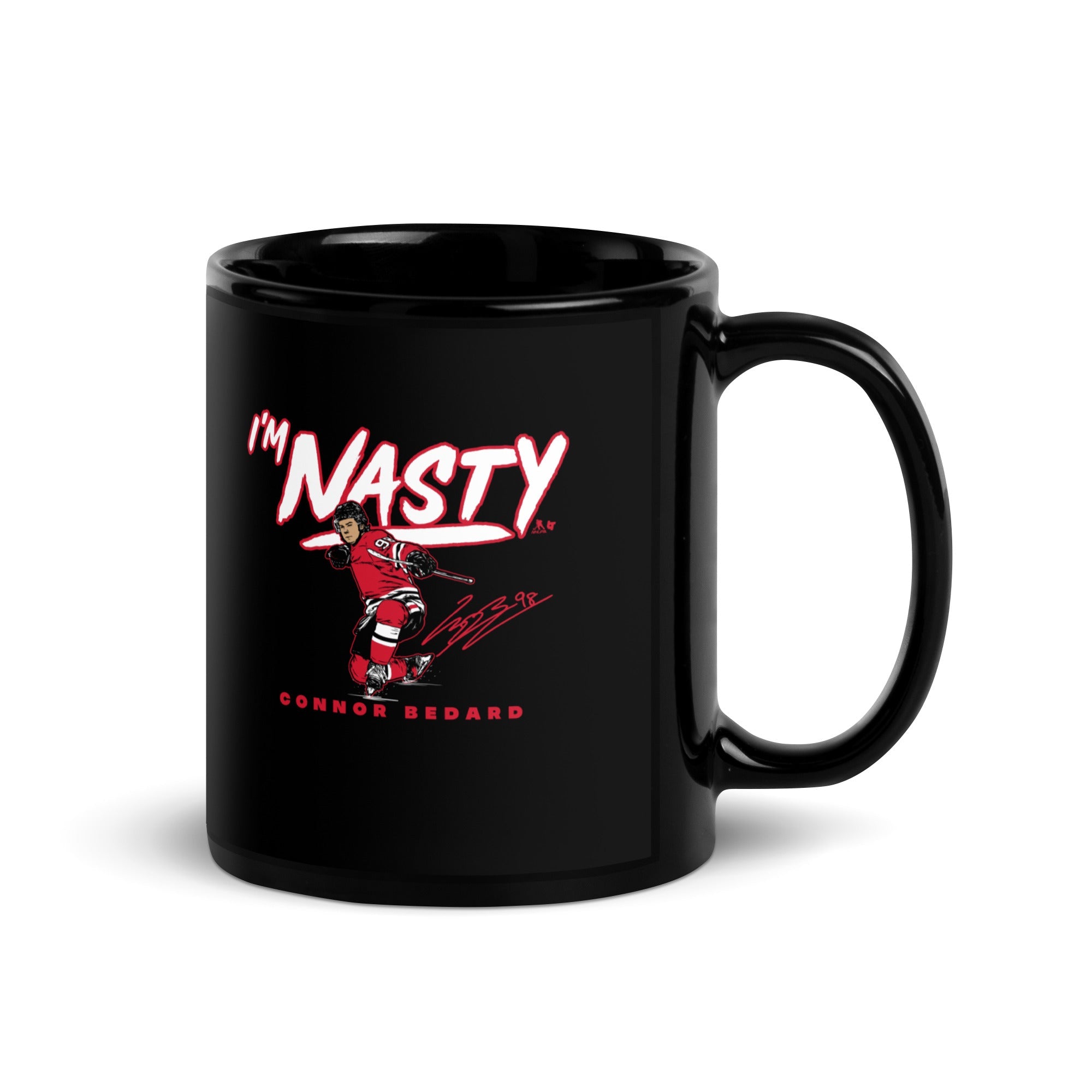 Connor Bedard: I’m Nasty Mug 3