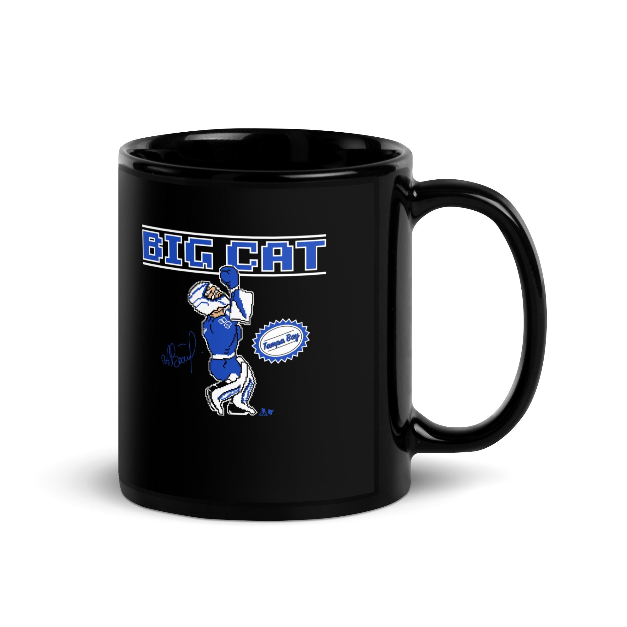 Andrei Vasilevskiy: Big Cat Retro Punch Mug 3