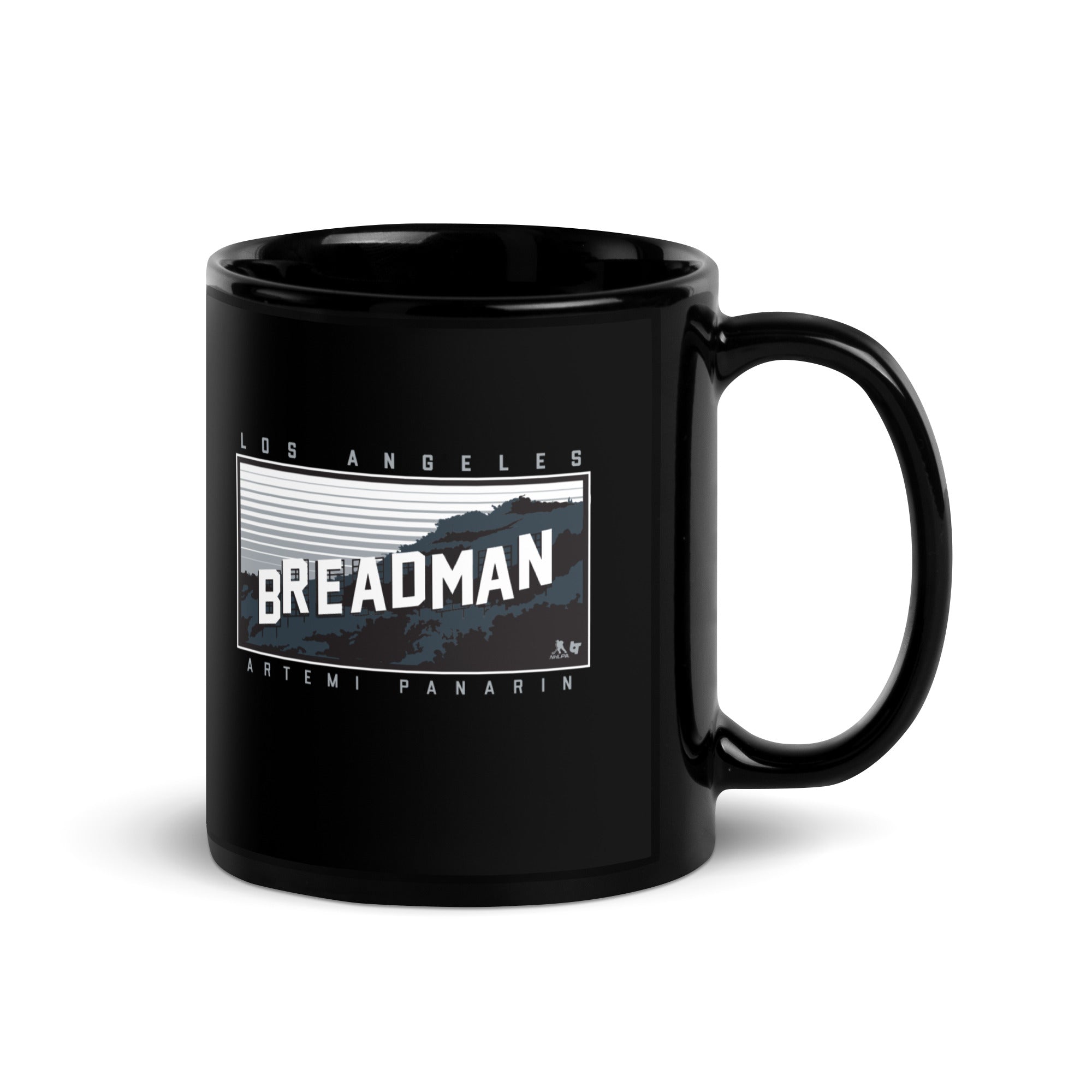 Artemi Panarin: LA Breadman Sign Mug 3