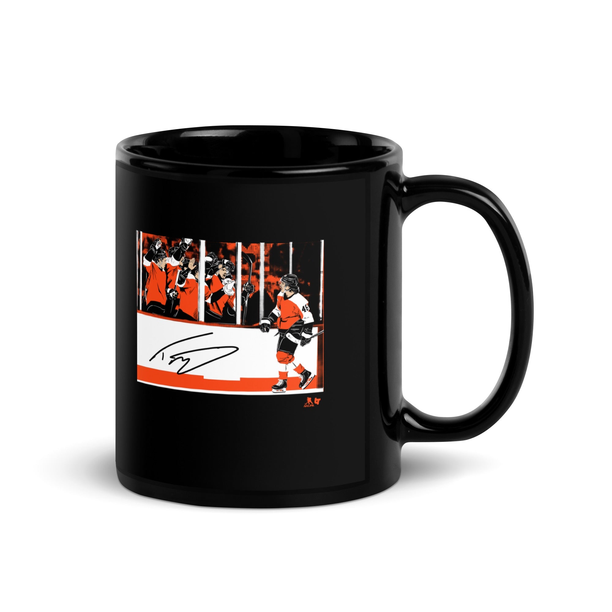 Trevor Zegras: Penalty Box Celebration Mug 3