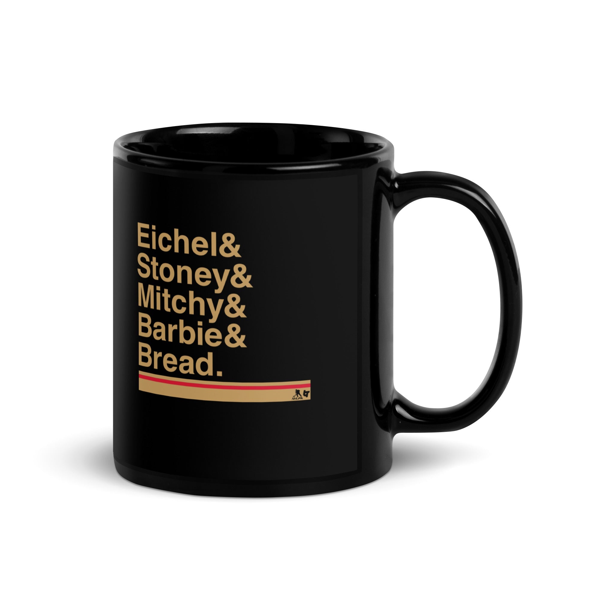 Vegas Hockey Ampersand: Eichel & Stoney & Mitchy & Barbie & Bread Mug 3