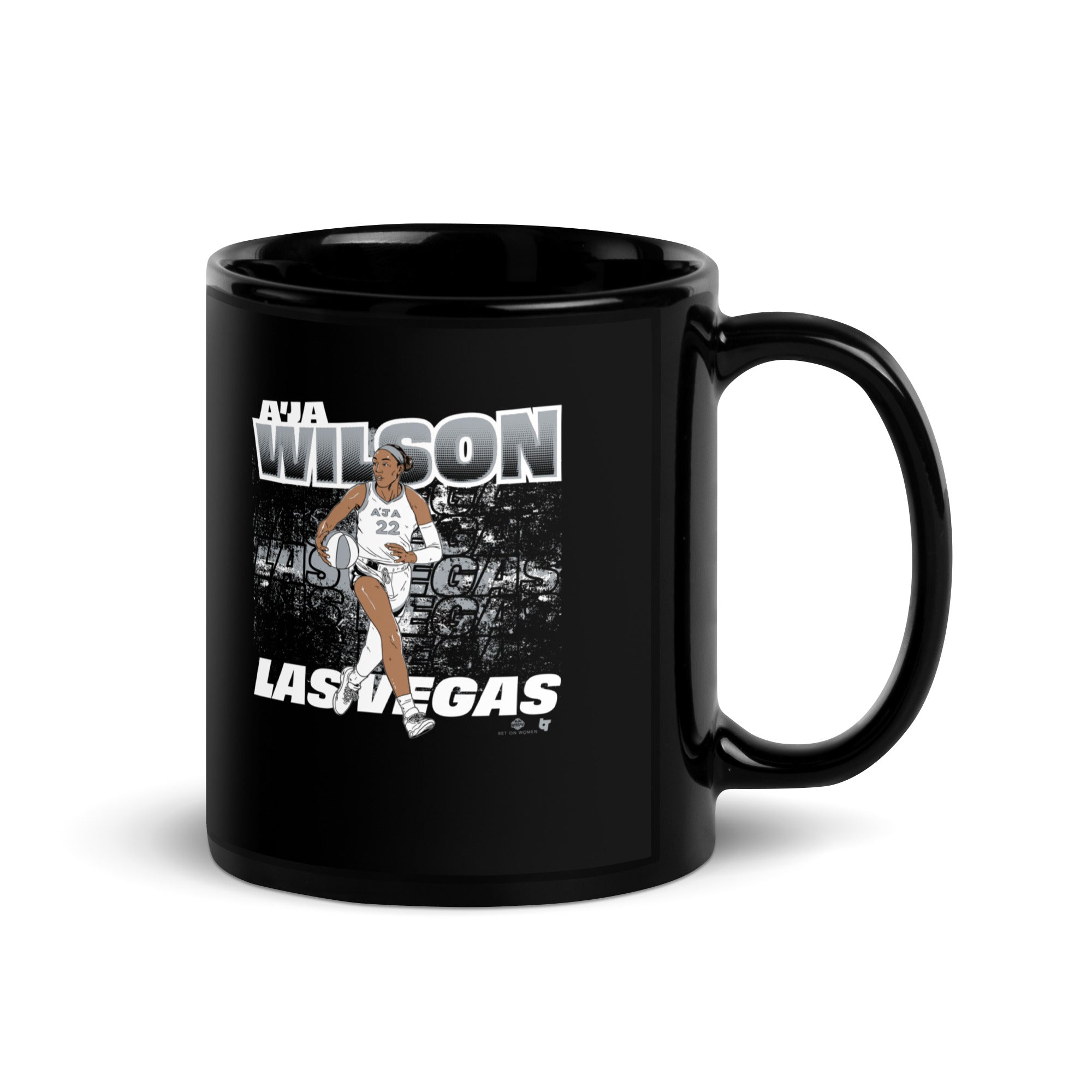 A'ja Wilson: Street Ball Mug 3