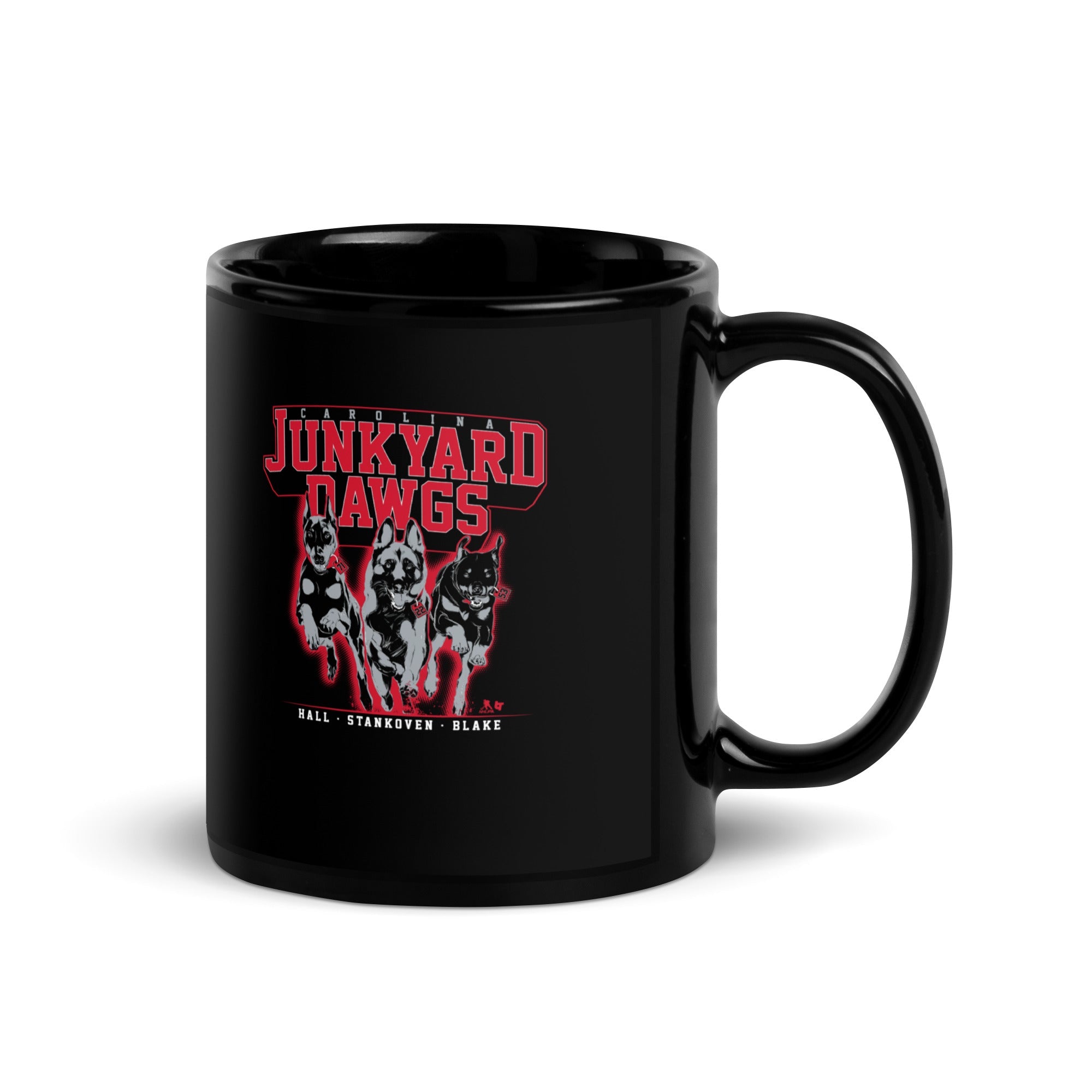 Logan Stankoven, Taylor Hall, & Jackson Blake: Junkyard Dawgs Mug 3