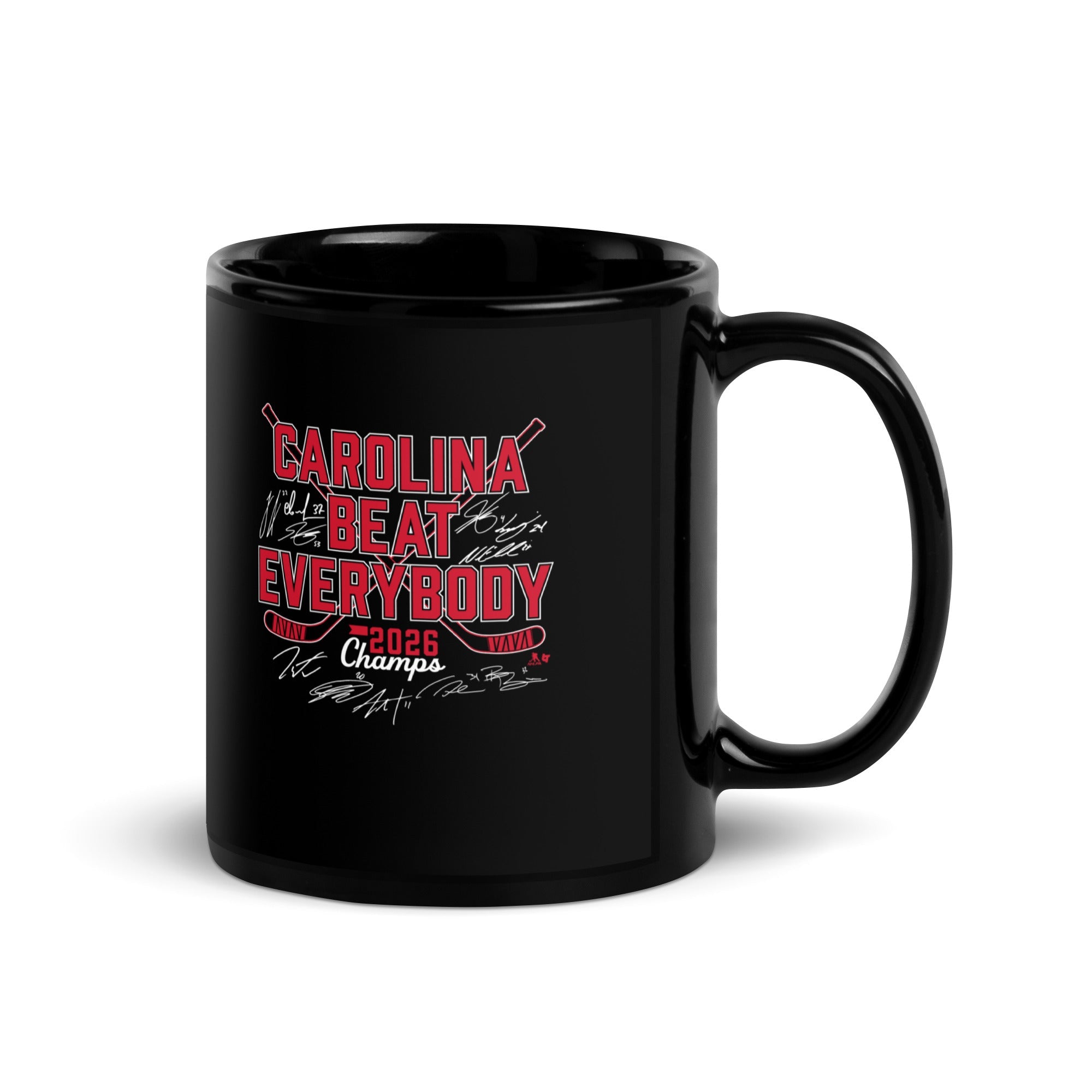 Carolina Hockey: Beat Everybody 2026 Champs Mug 3