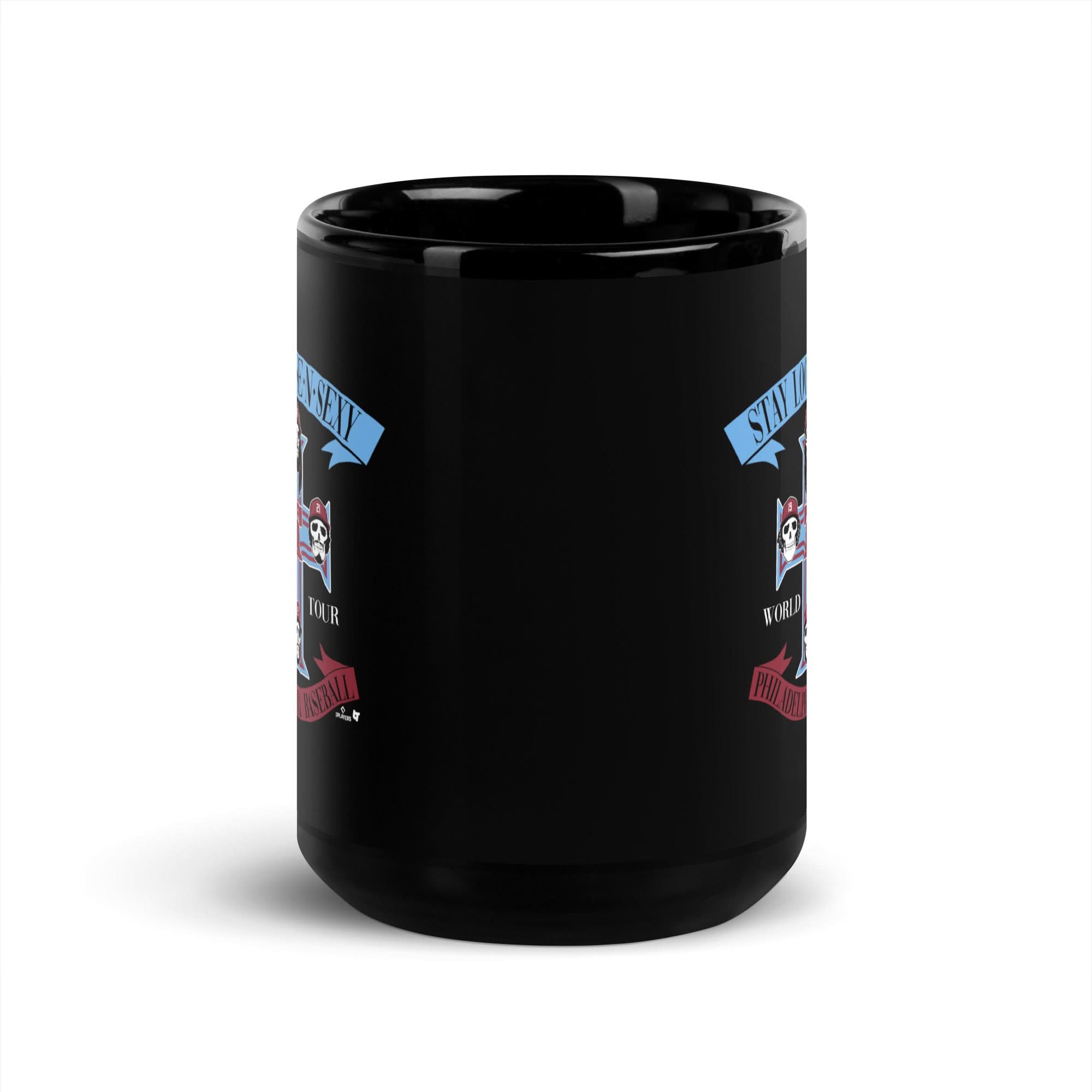 Philadelphia Baseball: Stay Loose 'N' Sexy Rock Band Tee Mug 6