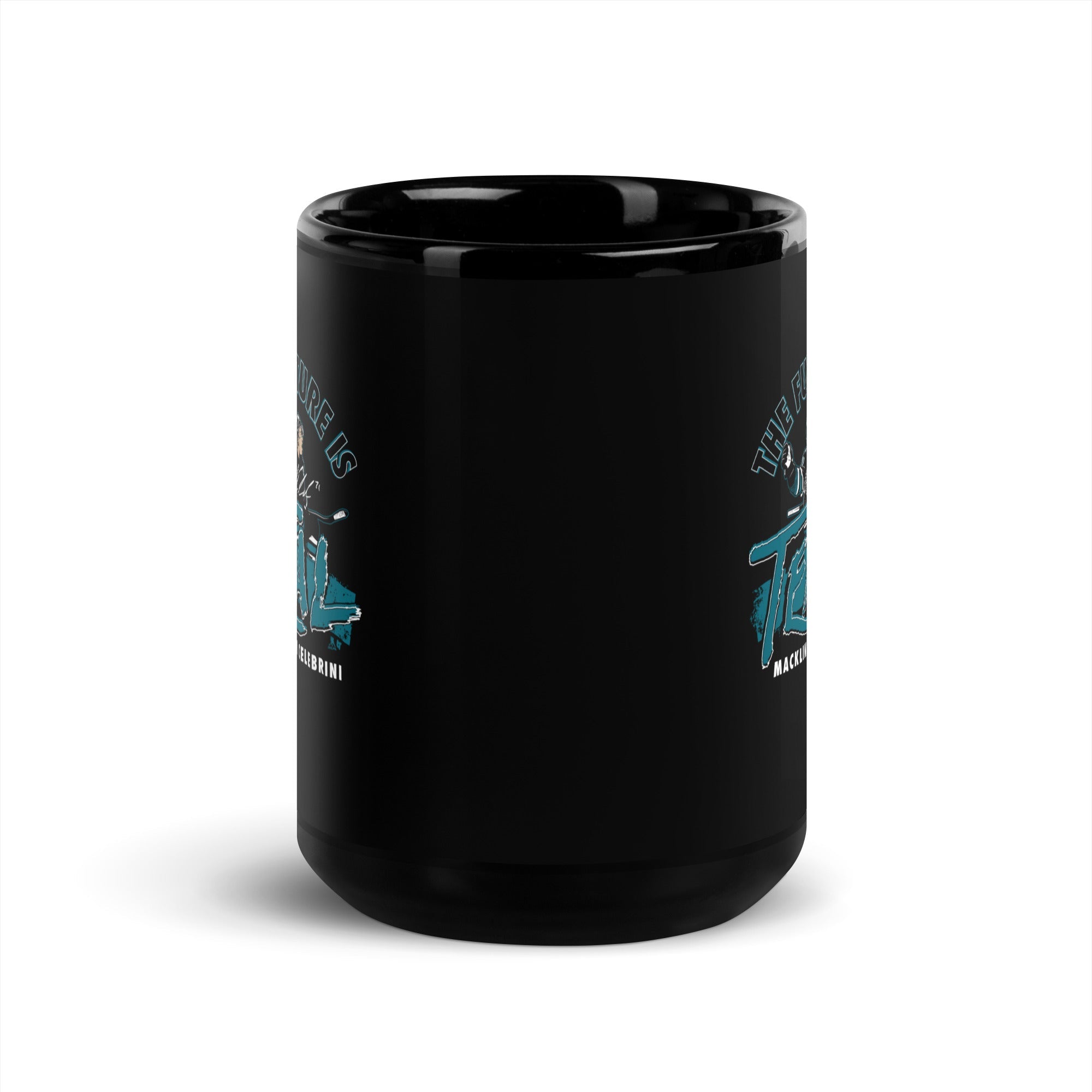 Macklin Celebrini: The Future is Teal Mug 6