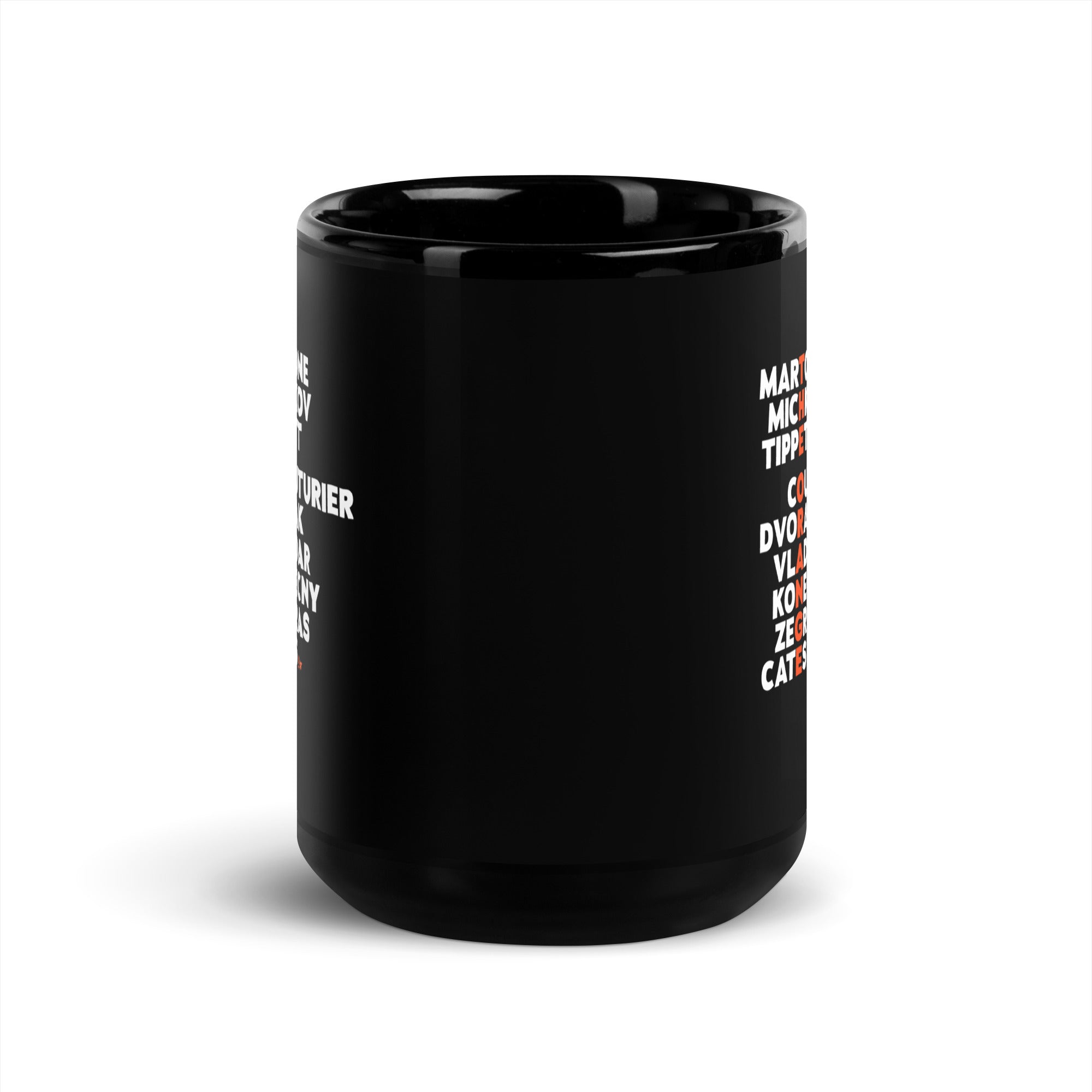 Philadelphia Hockey: The Orange Names Mug 6