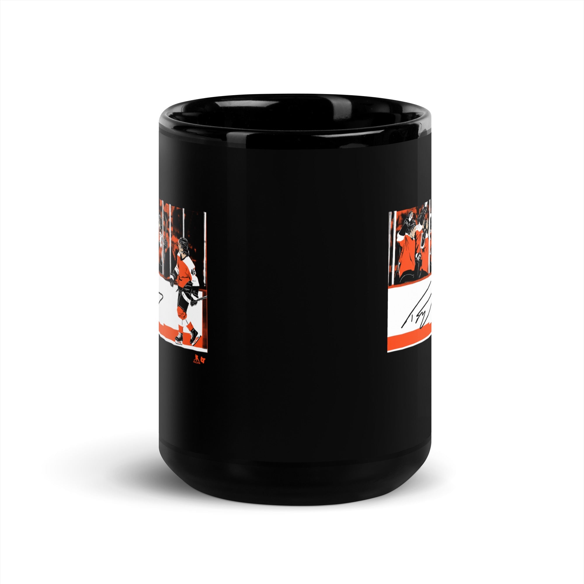 Trevor Zegras: Penalty Box Celebration Mug 6