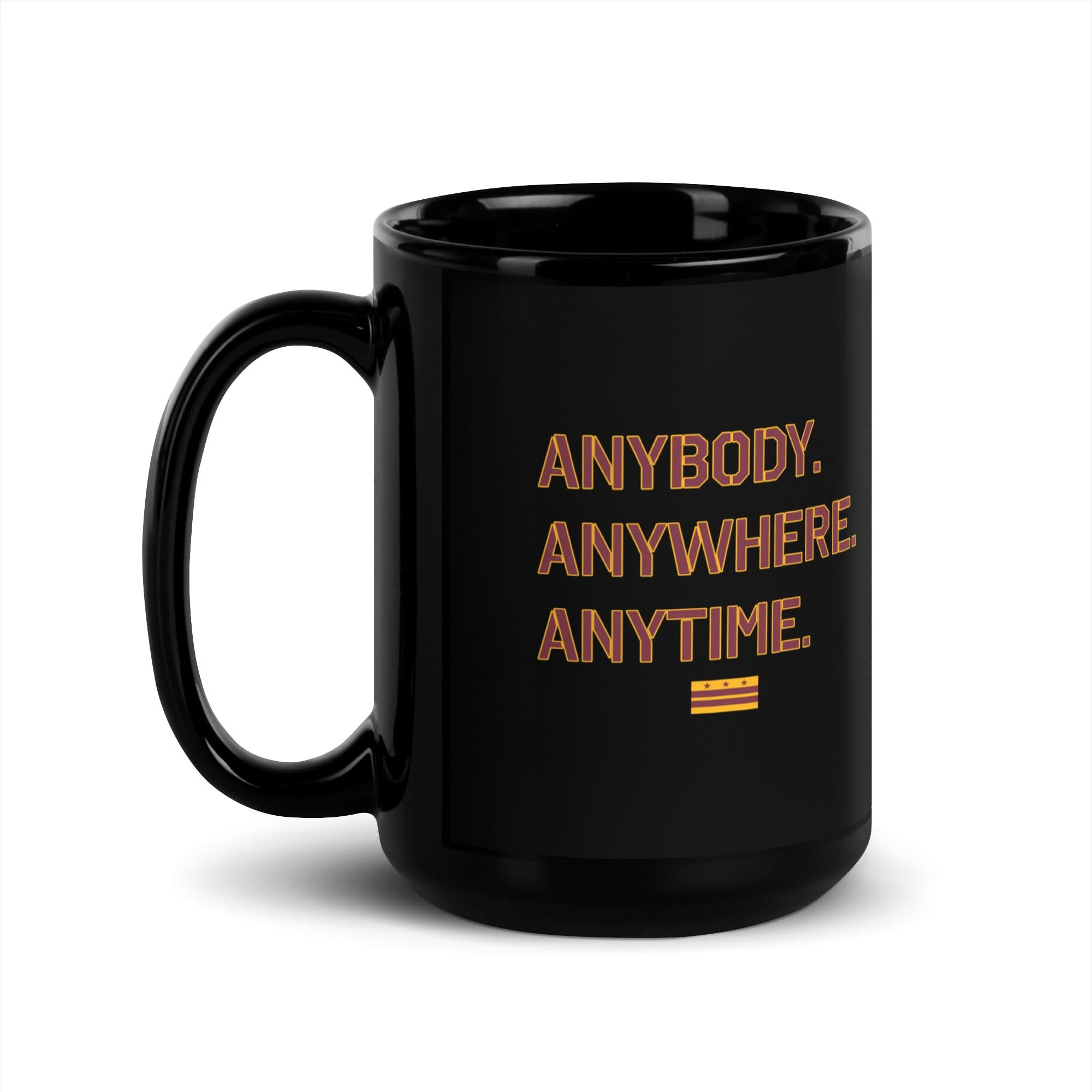 Washington Football: Anybody. Anywhere. Anytime. Mug 6