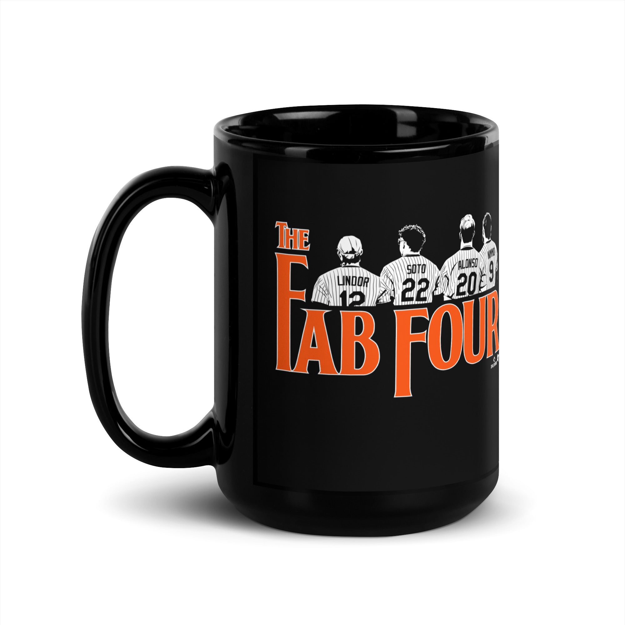 Francisco Lindor, Juan Soto, Pete Alonso, & Brandon Nimmo: Fab Four Mug 5