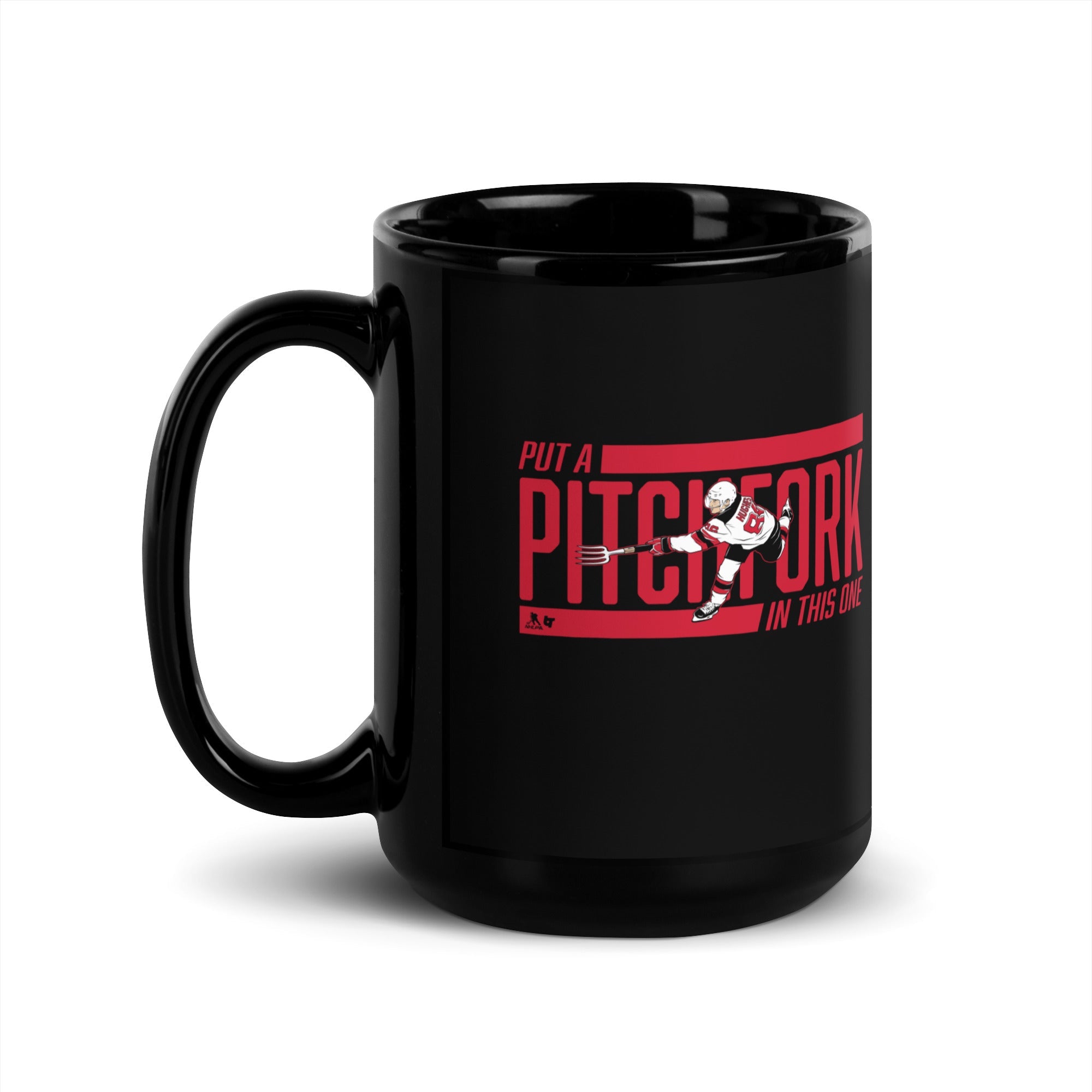 Jack Hughes: Put a Pitchfork in This One Mug 5