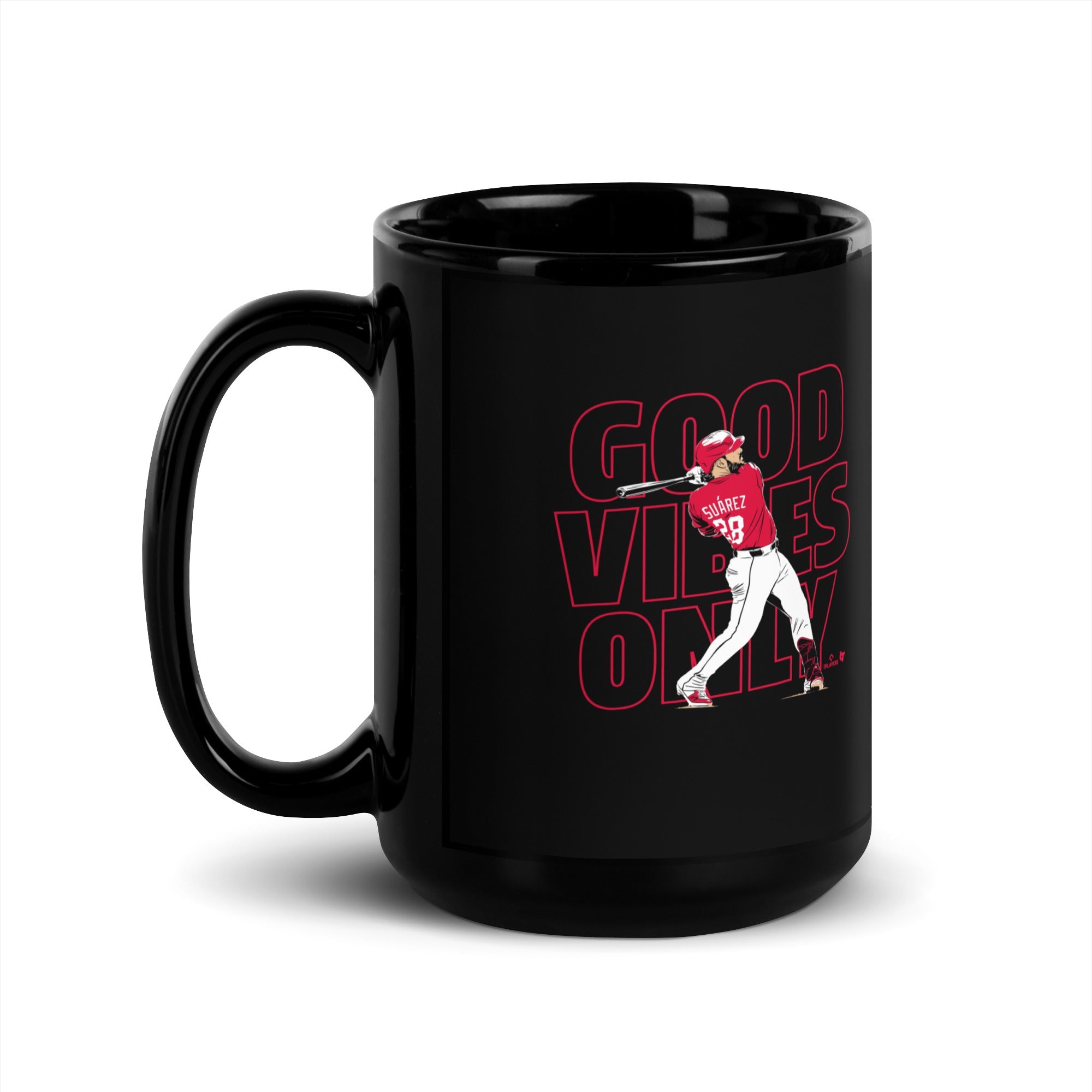 Eugenio Suarez: Good Vibes Only Cincinnati Mug 5