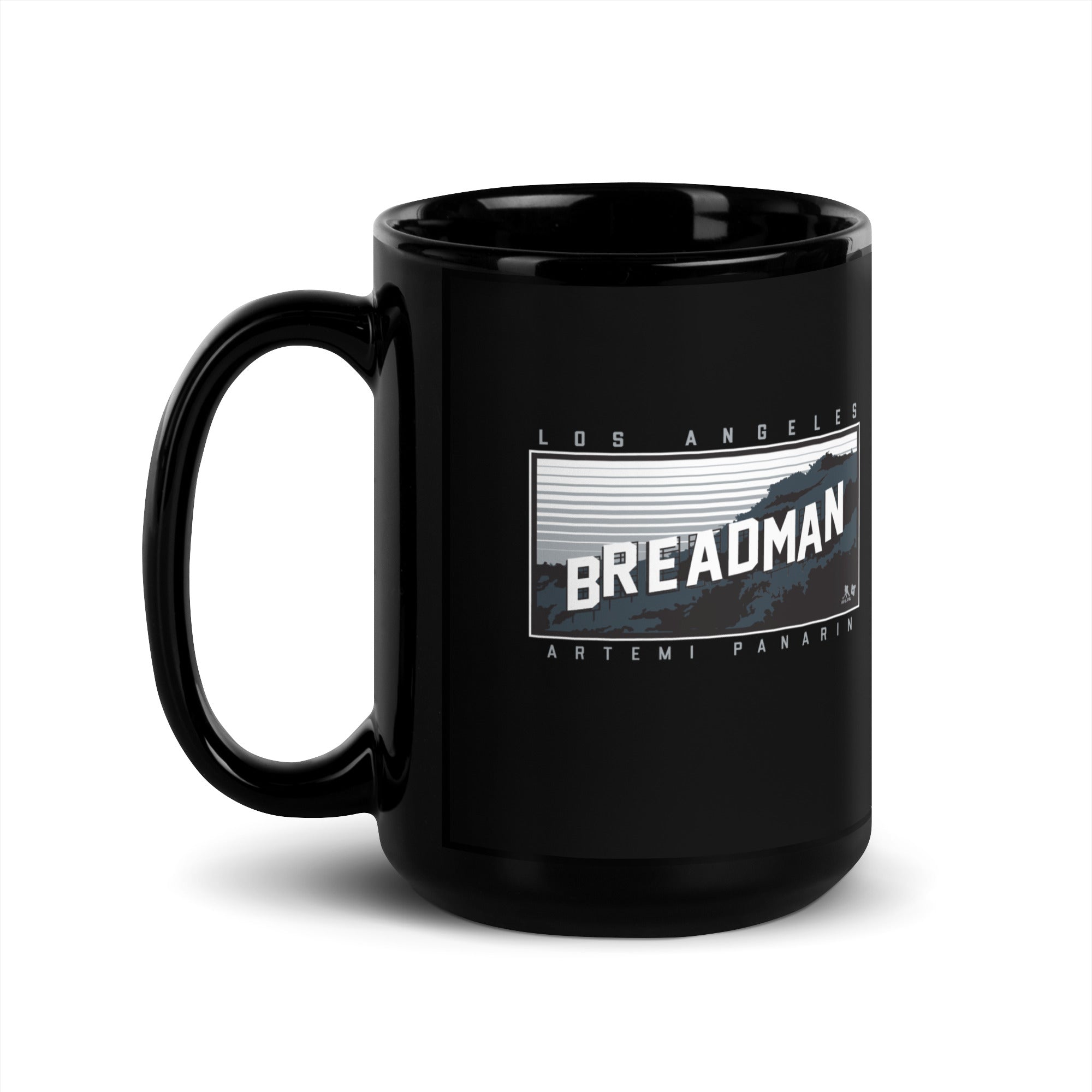 Artemi Panarin: LA Breadman Sign Mug 5