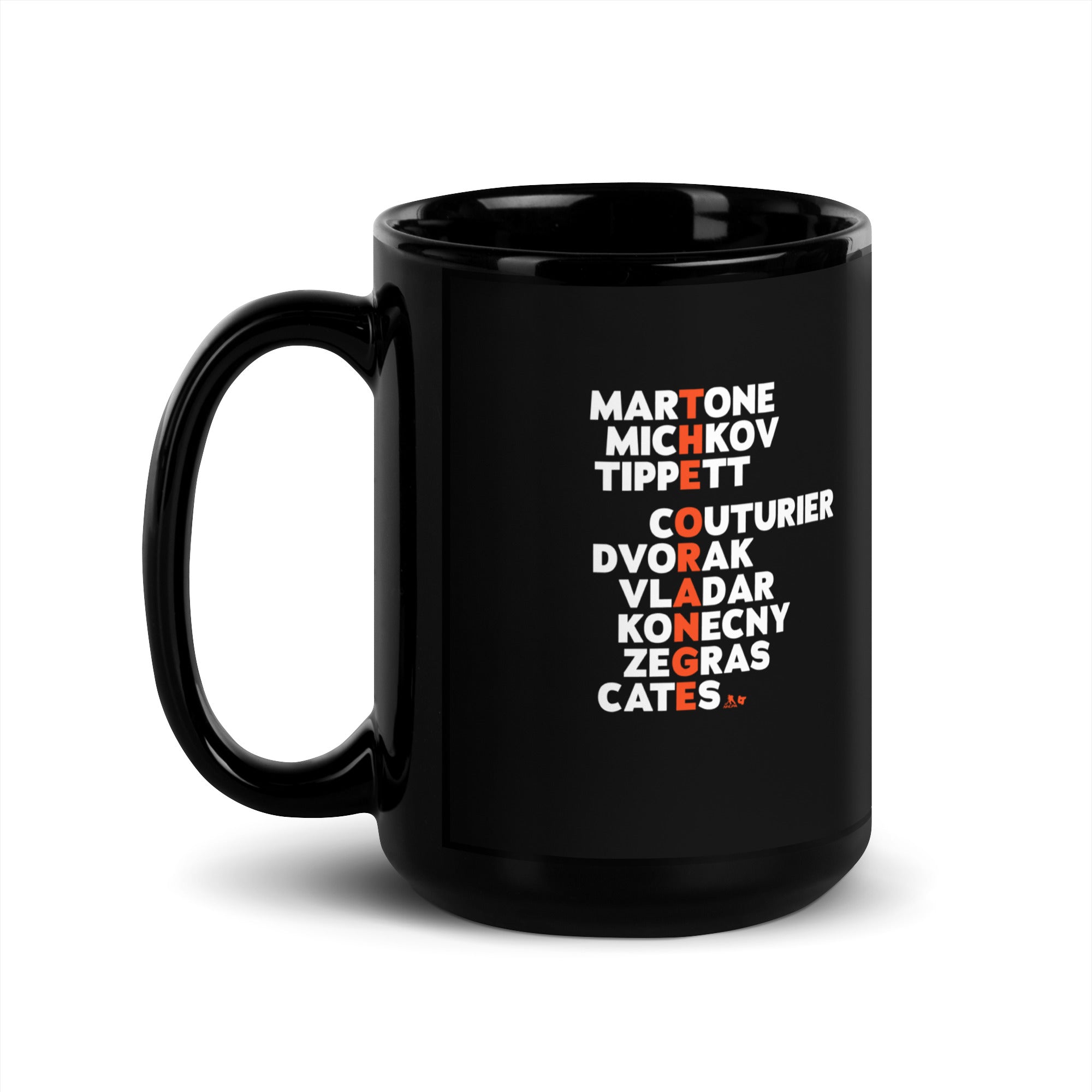 Philadelphia Hockey: The Orange Names Mug 5