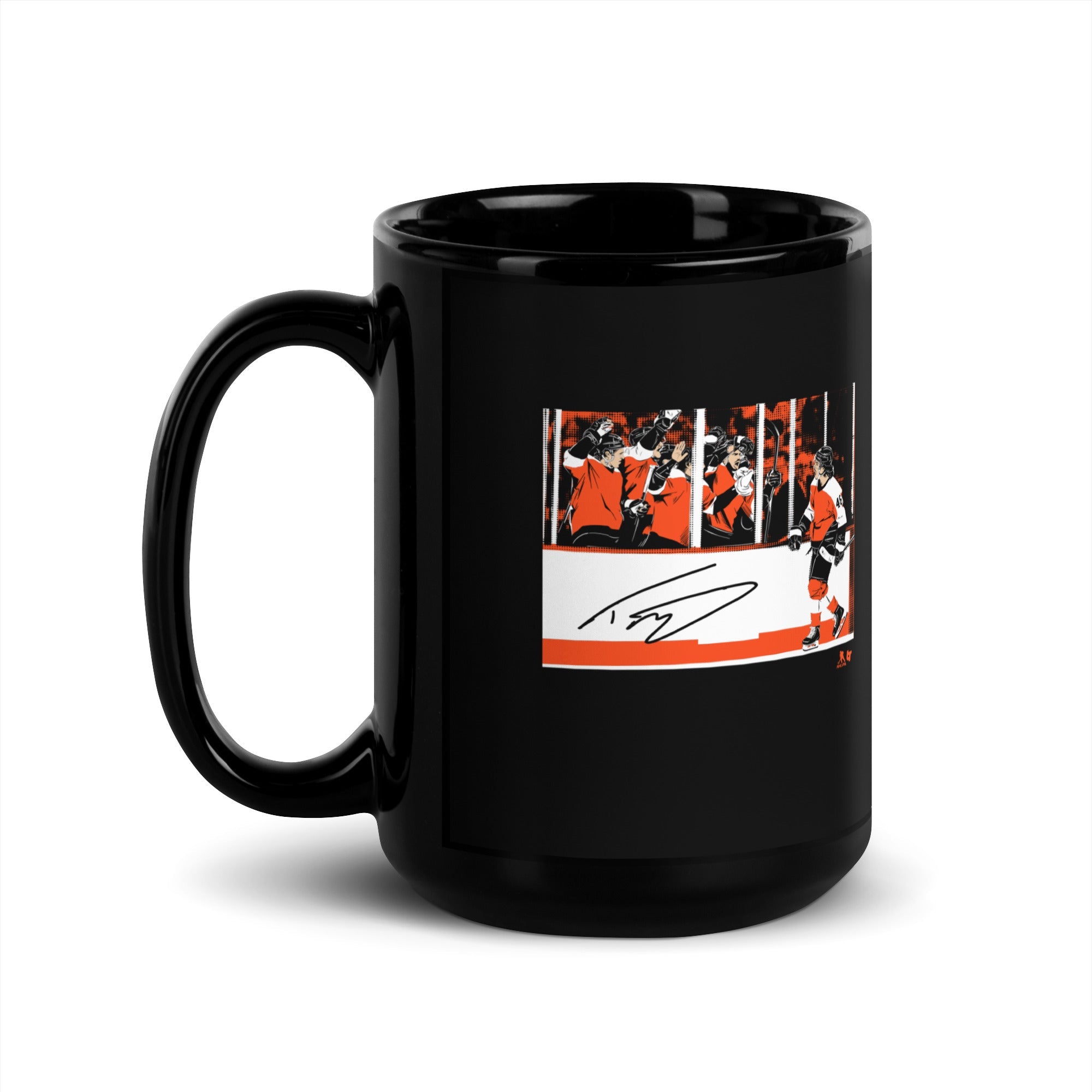 Trevor Zegras: Penalty Box Celebration Mug 5