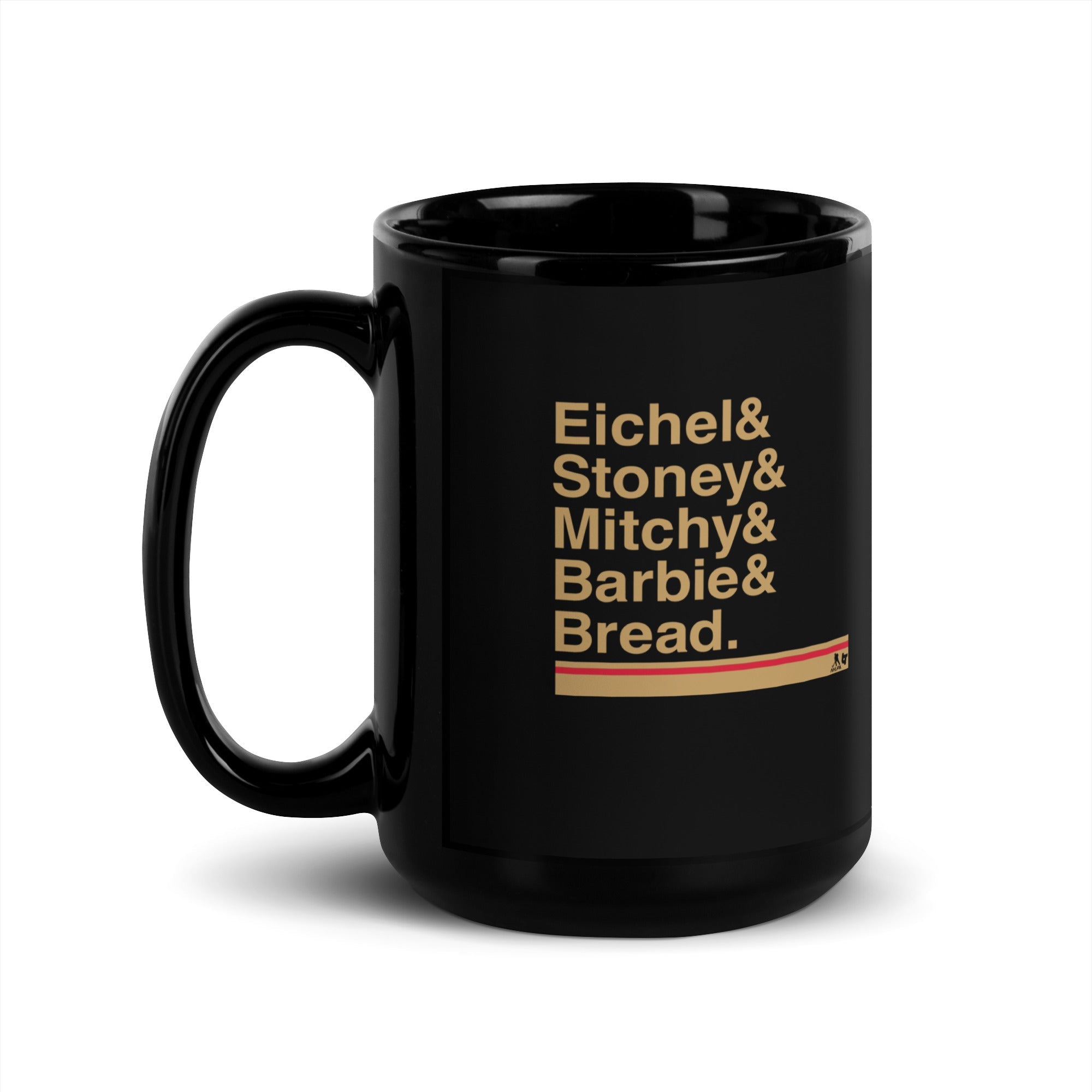 Vegas Hockey Ampersand: Eichel & Stoney & Mitchy & Barbie & Bread Mug 5