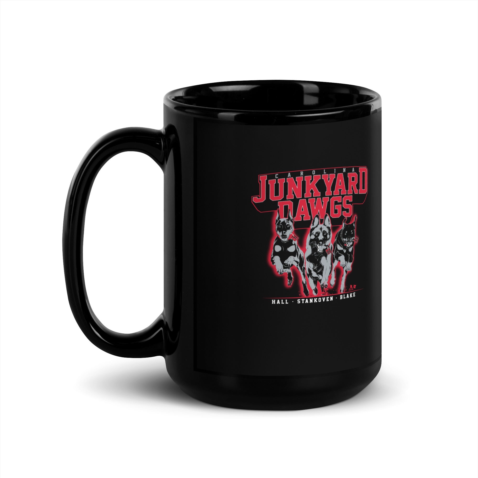Logan Stankoven, Taylor Hall, & Jackson Blake: Junkyard Dawgs Mug 5