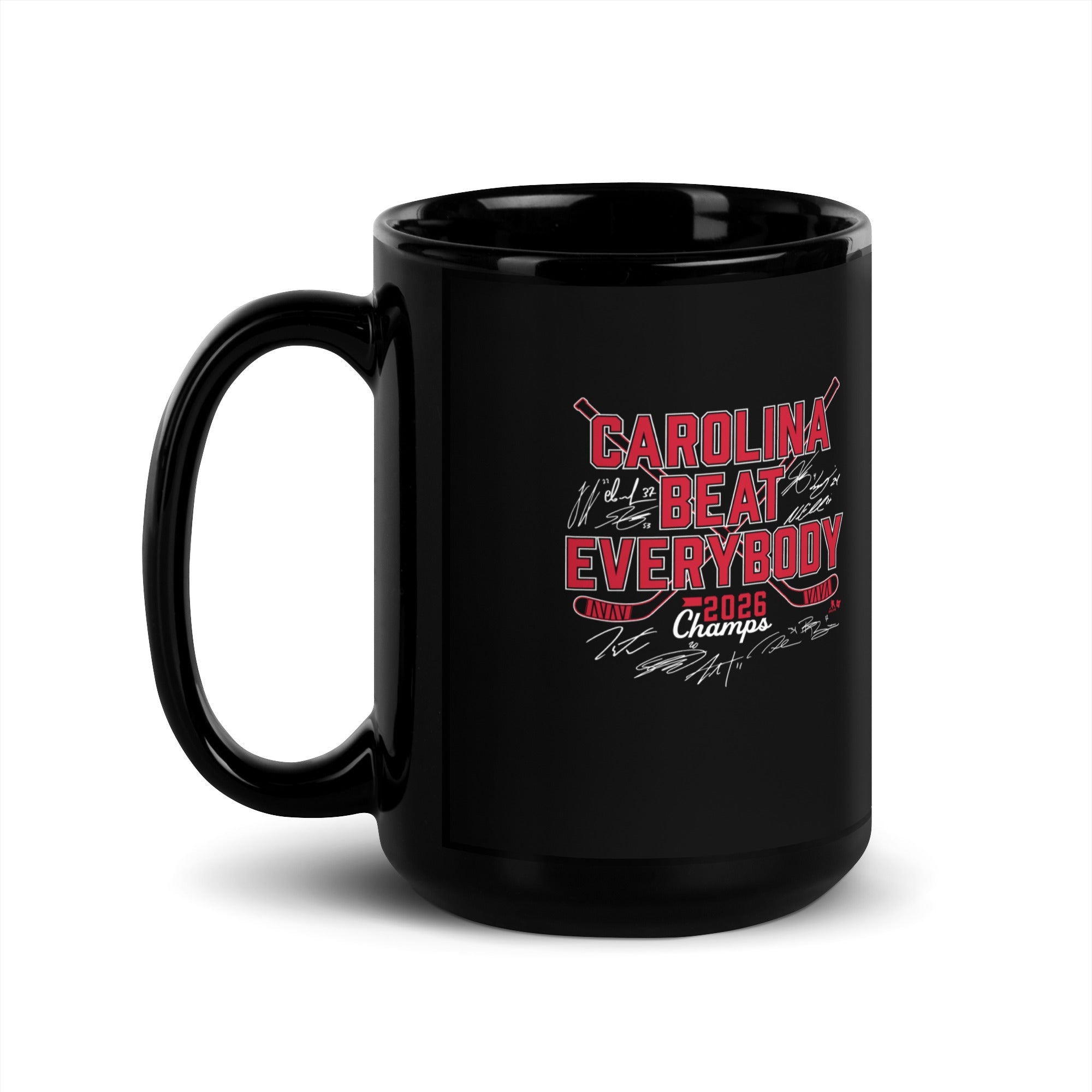 Carolina Hockey: Beat Everybody 2026 Champs Mug 5