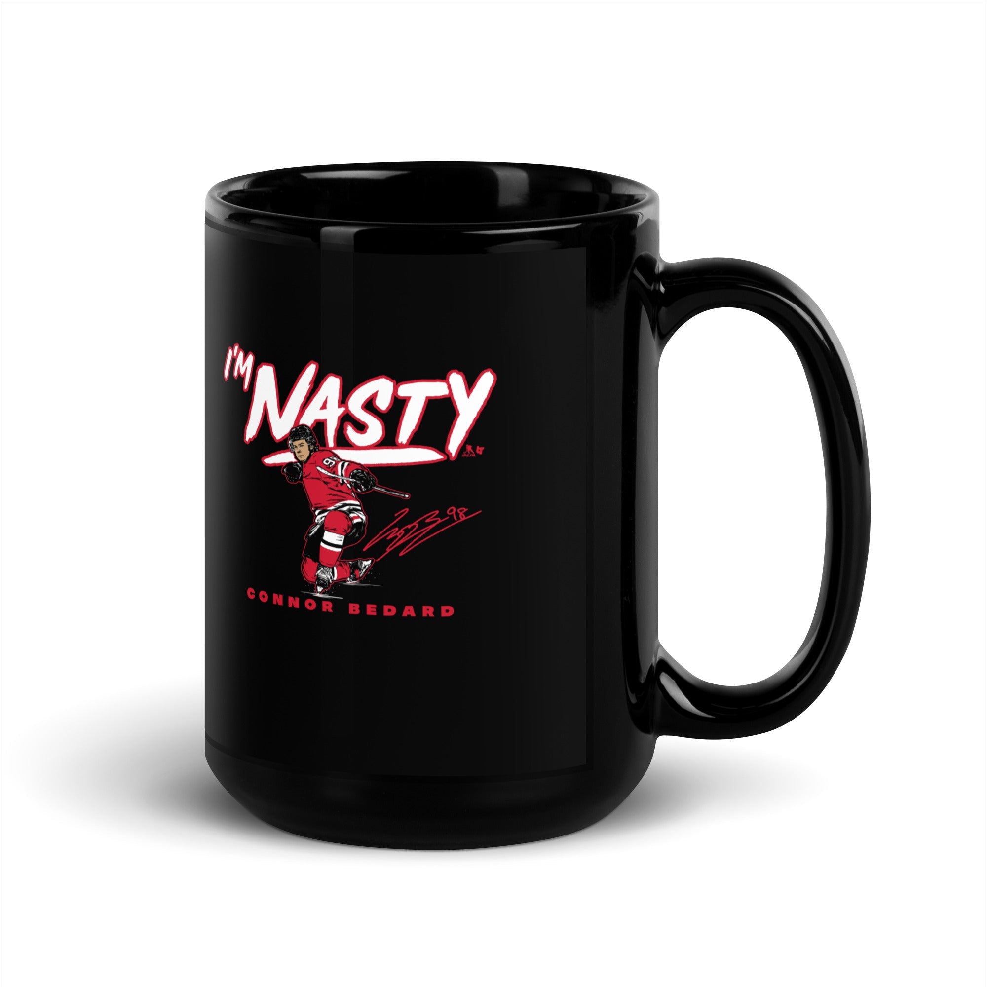 Connor Bedard: I’m Nasty Mug 1