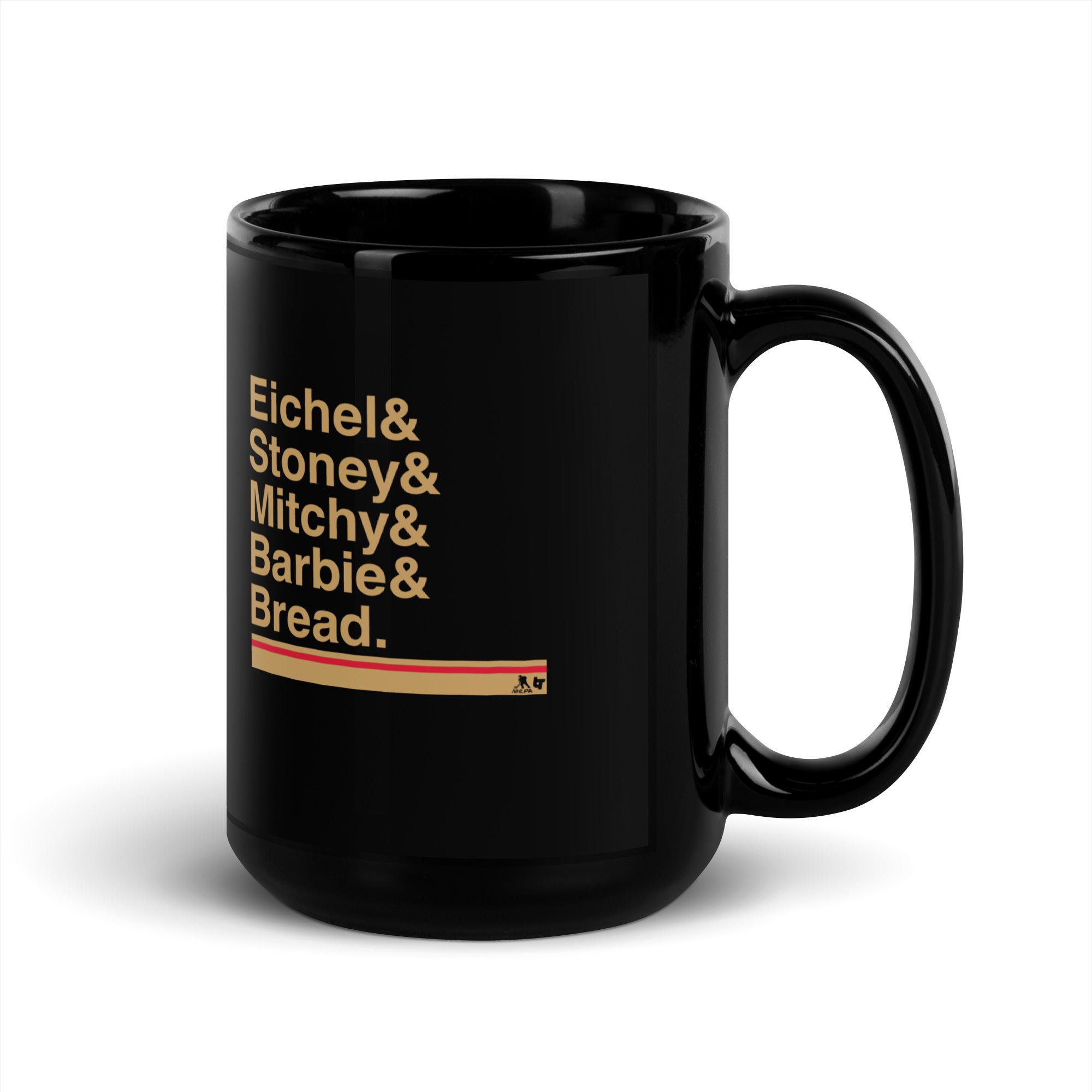 Vegas Hockey Ampersand: Eichel & Stoney & Mitchy & Barbie & Bread Mug 1
