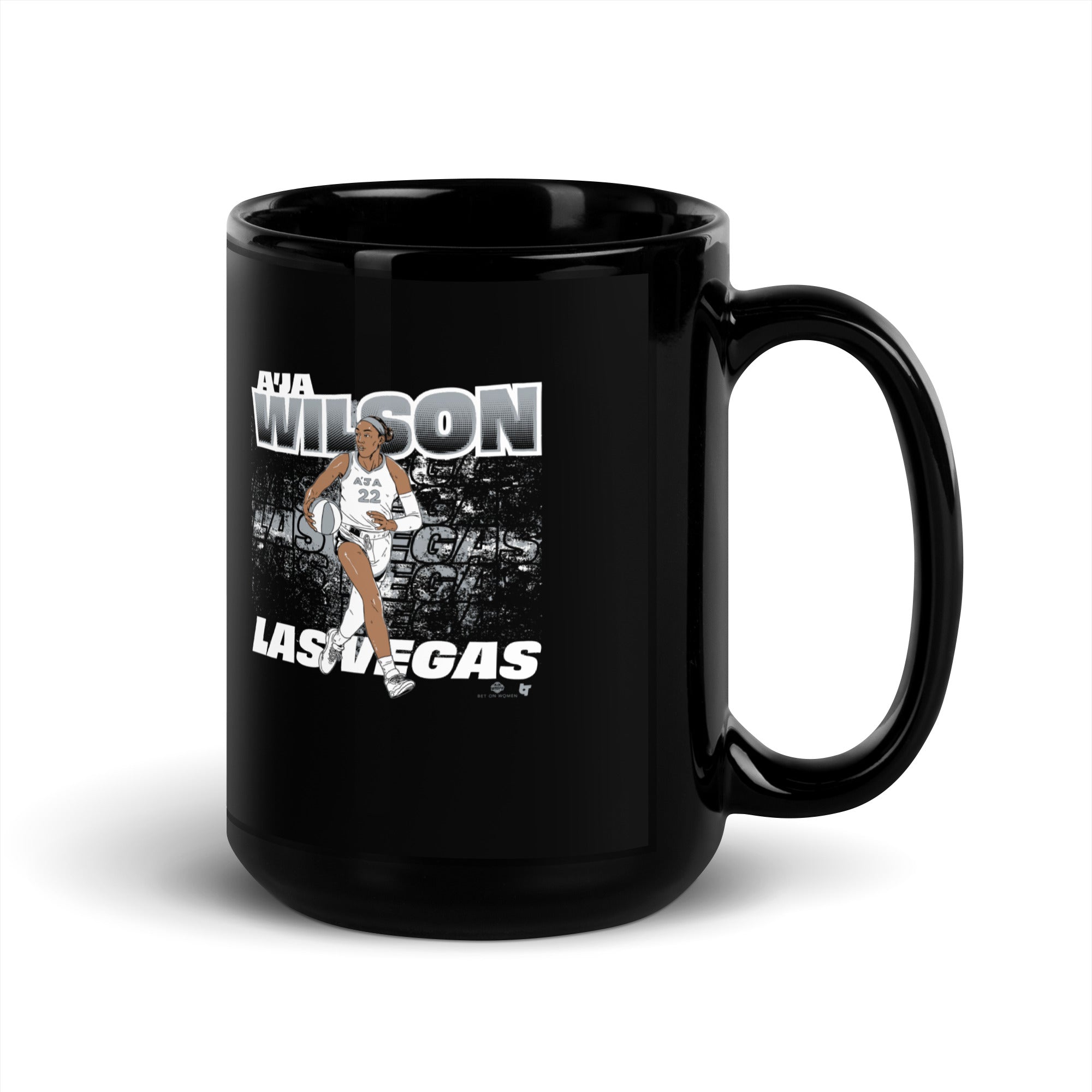 A'ja Wilson: Street Ball Mug 1