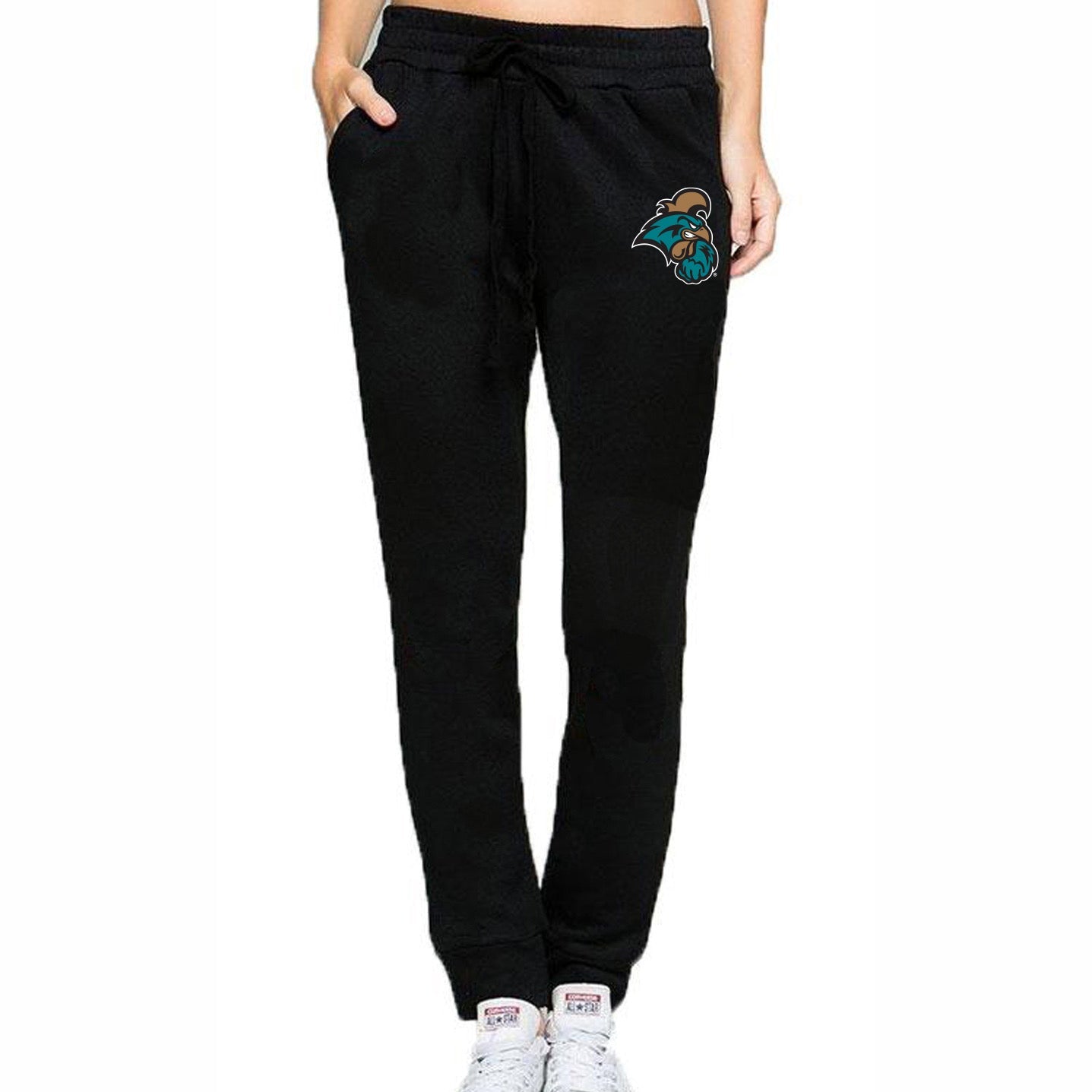 Coastal Carolina Black Joggers | lojobands