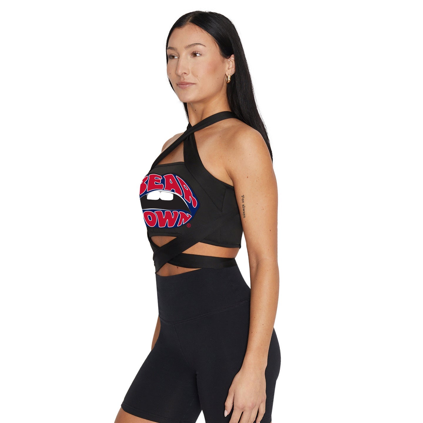 University of Arizona Black Multiway Bandeau Top | lojobands