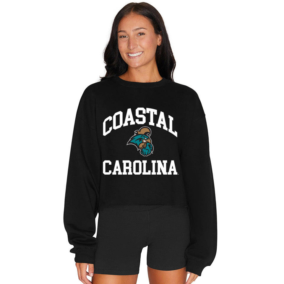 Coastal Carolina Black Crewneck | lojobands