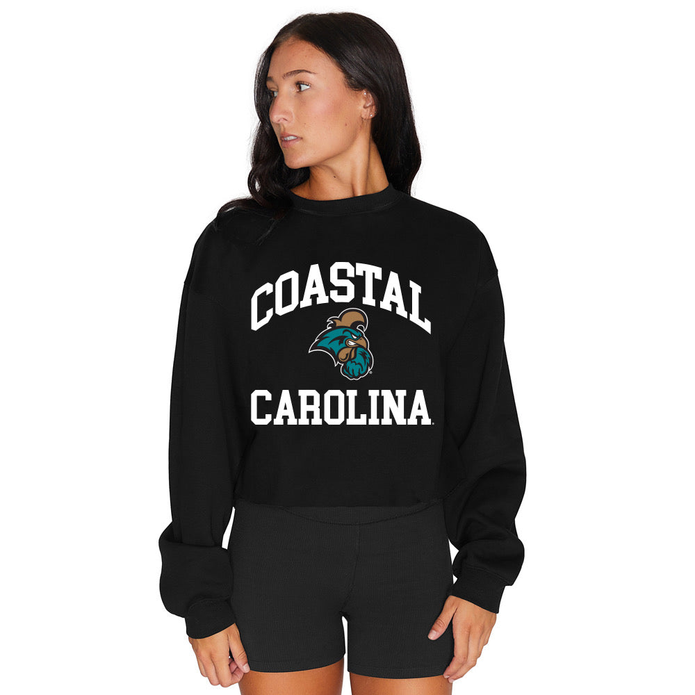 Coastal Carolina Black Crewneck | lojobands