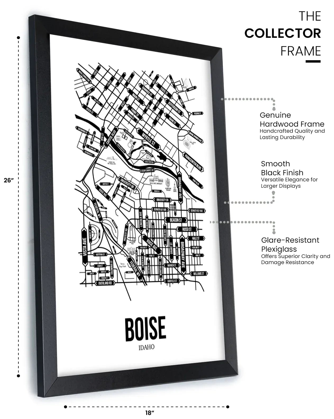 Boise, Idaho street map 12