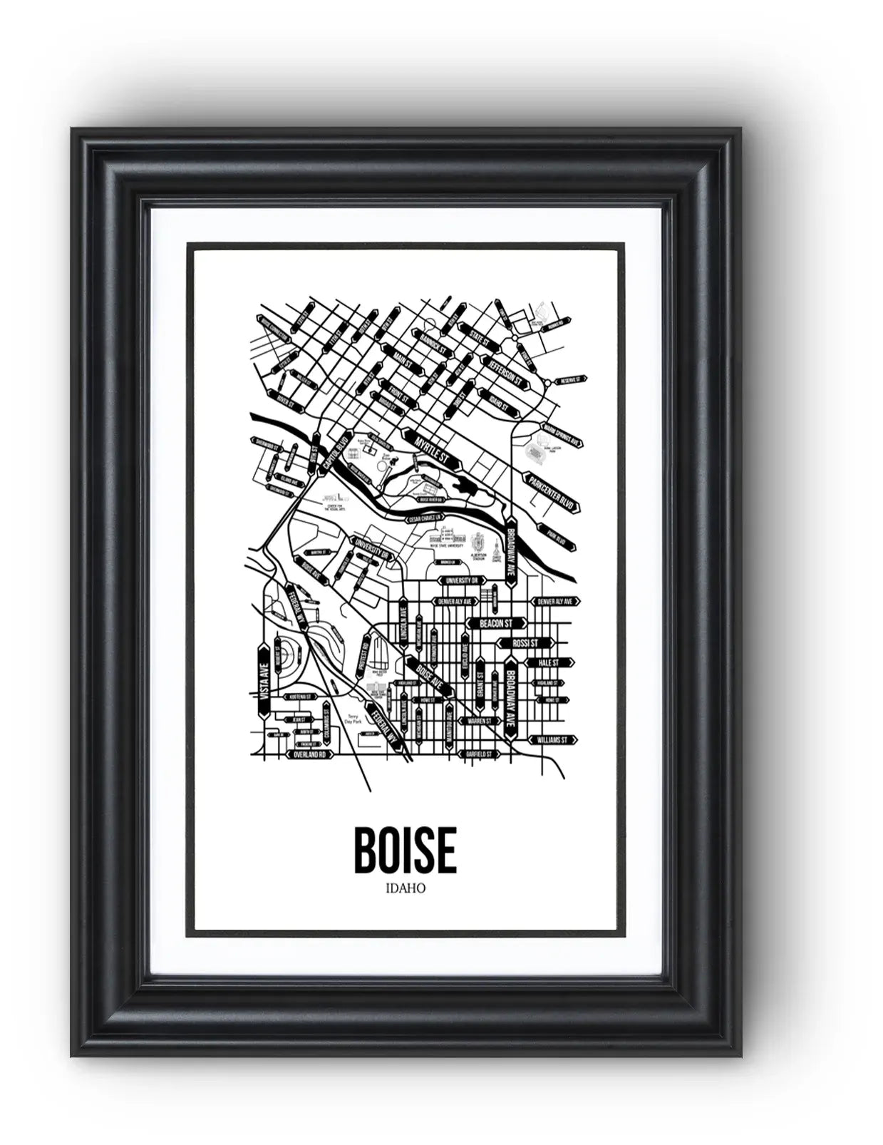 Boise, Idaho street map 13