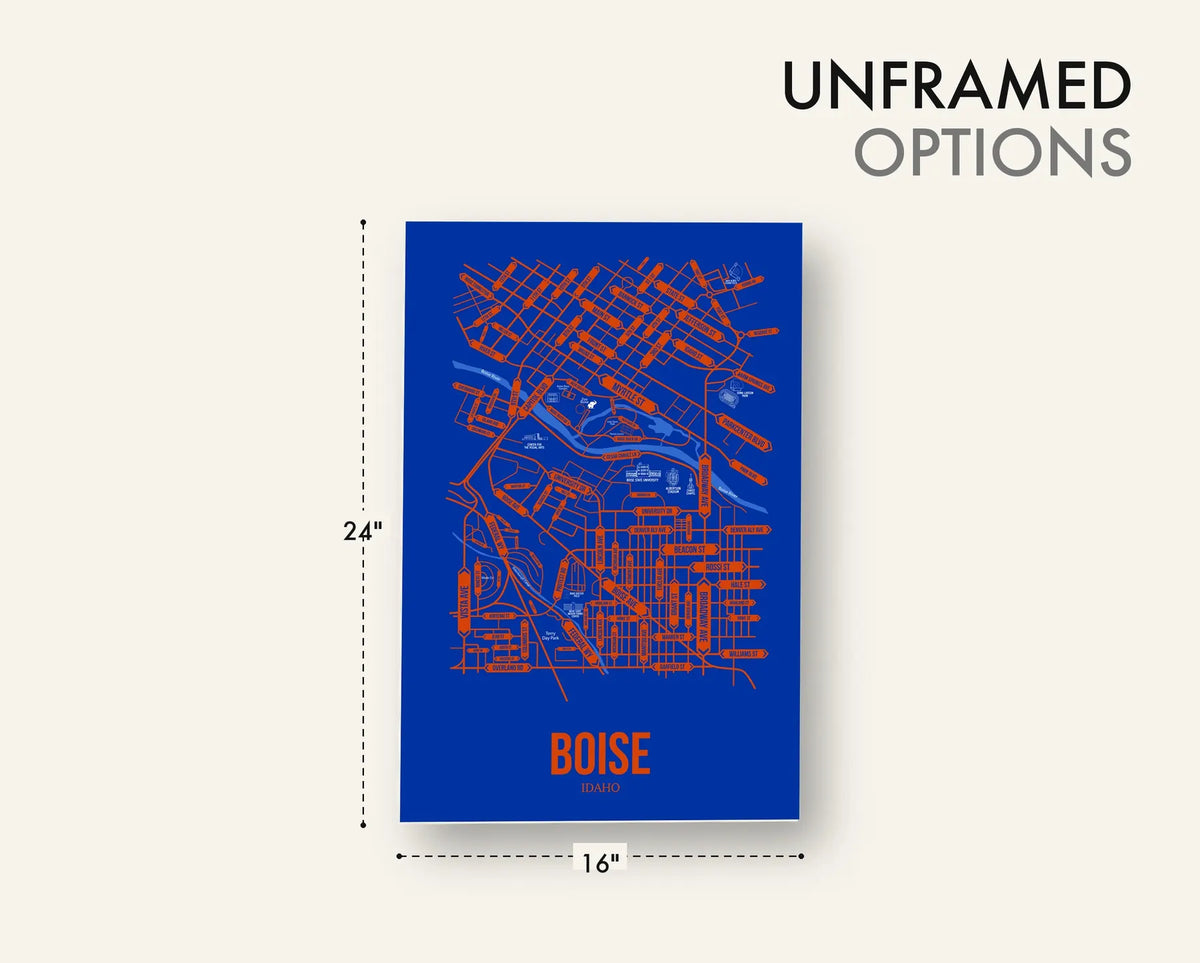 Boise, Idaho street map 18