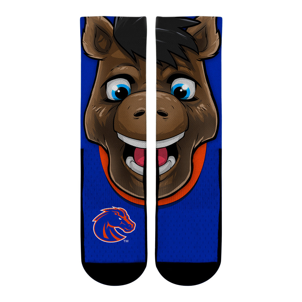 Boise State Broncos - Buster Mascot | Rock 'Em Socks