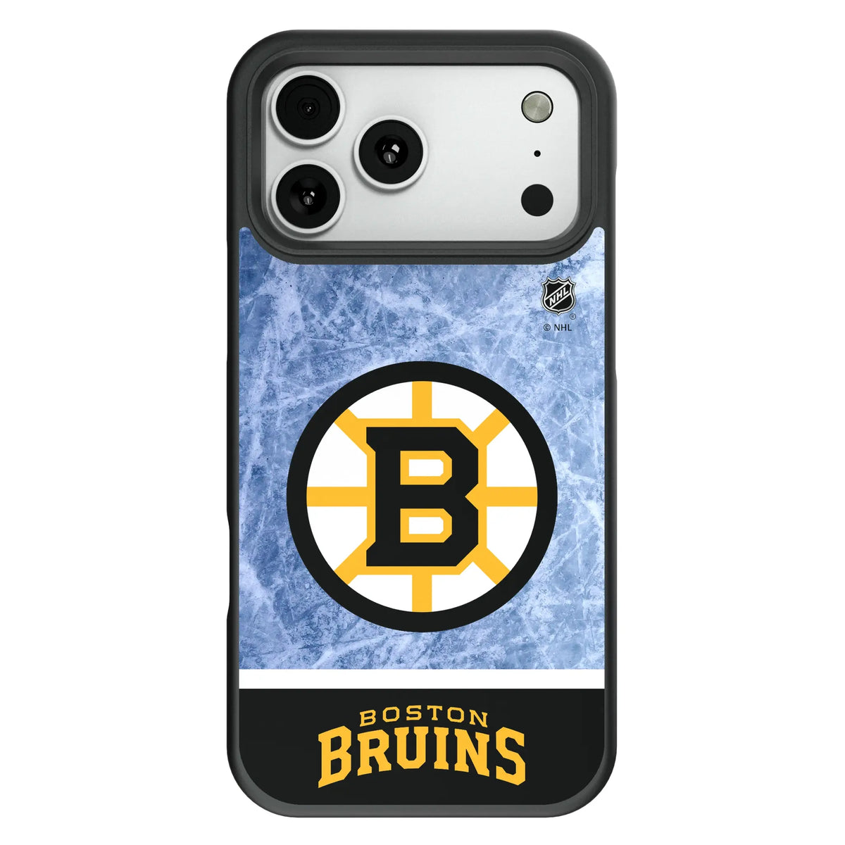 Boston Bruins Ice Wordmark Bump Phone Case for Apple iPhone 13