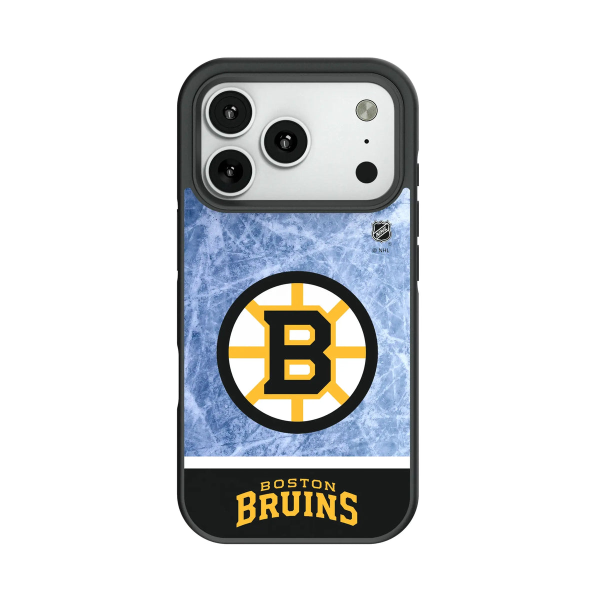 Boston Bruins Ice Wordmark Bump Phone Case for Apple iPhone 12