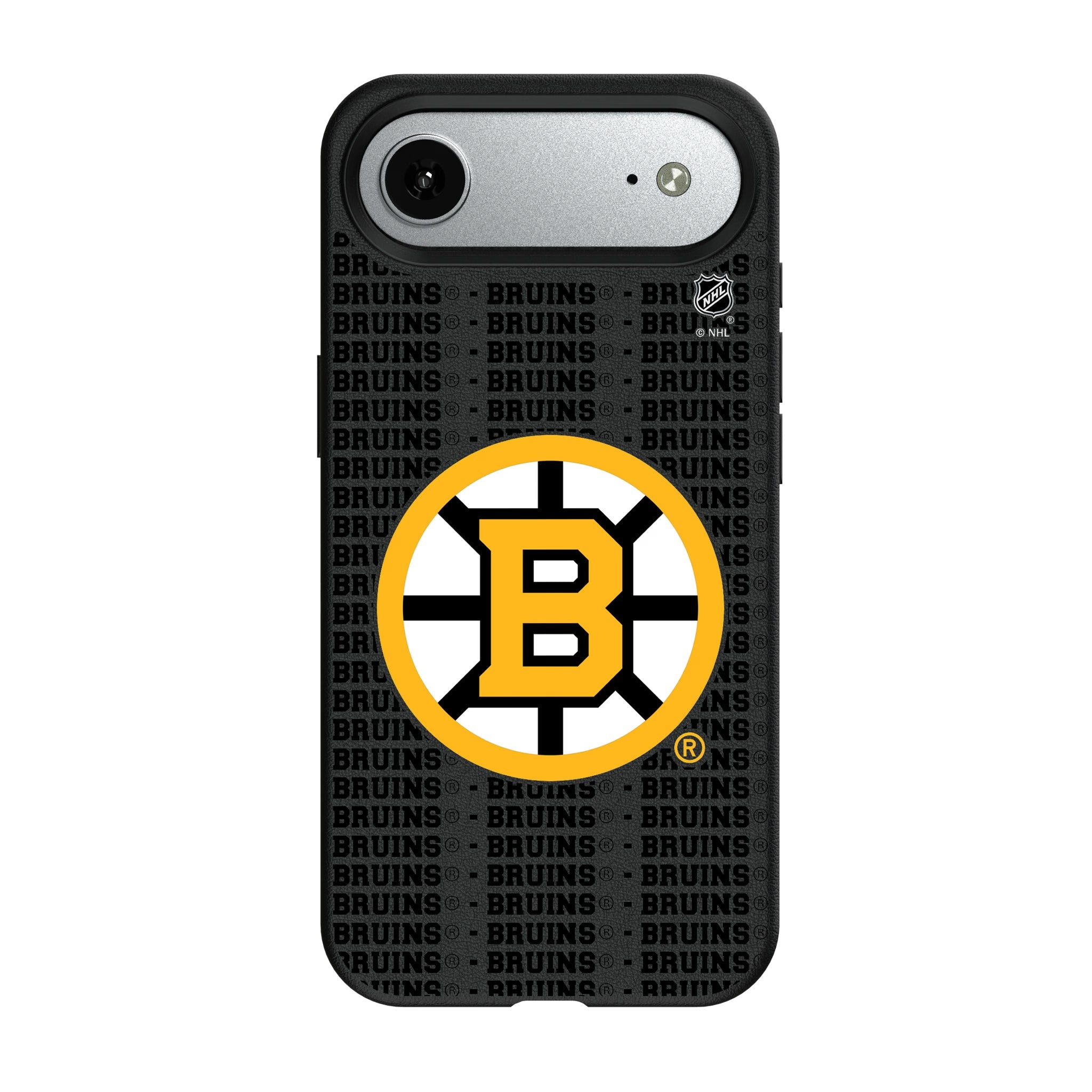 Boston Bruins Text Backdrop MagSafe Compatible Phone Case for Apple iPhone 8