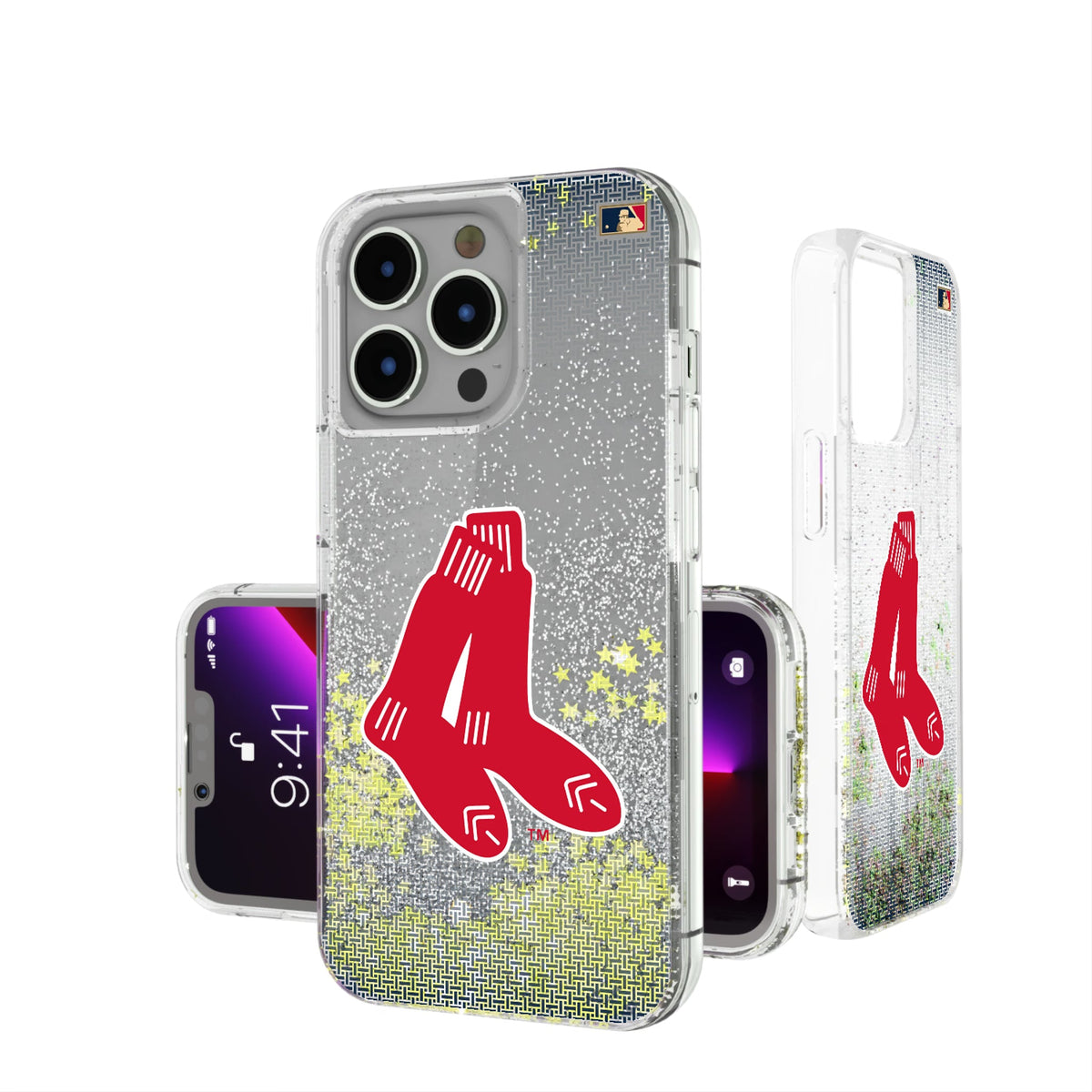Boston Red Sox 1924-1960 - Cooperstown Collection Linen Glitter Phone Case 7