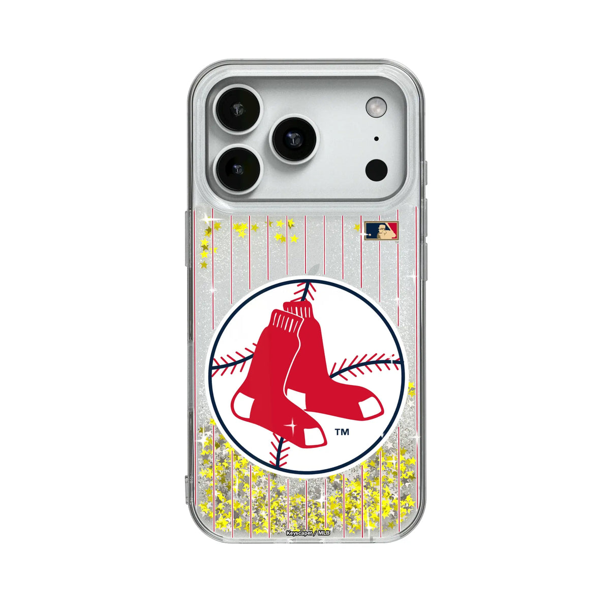Boston Red Sox 1970-1975 - Cooperstown Collection Pinstripe Glitter Phone Case 19