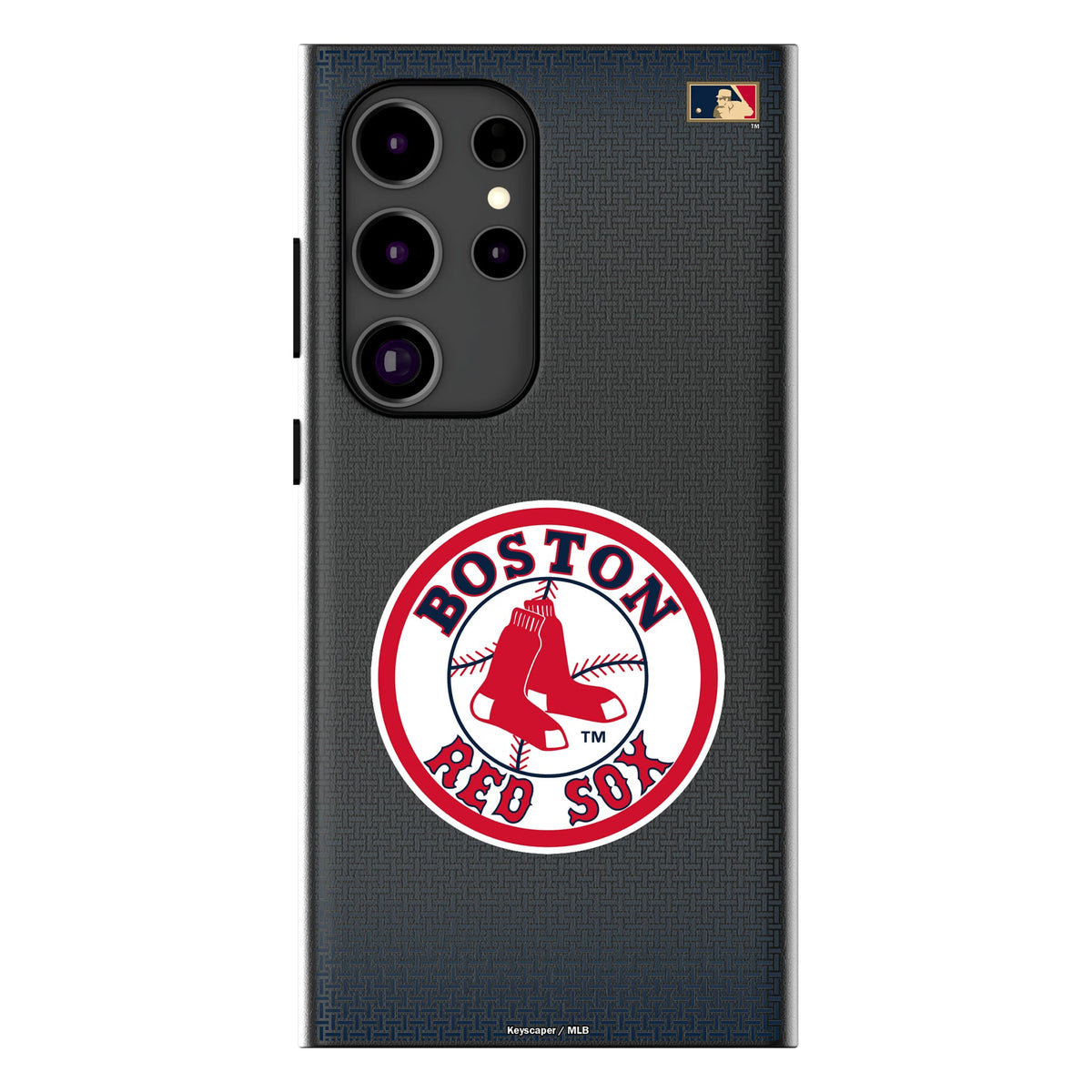 Boston Red Sox 1976-2008 - Cooperstown Collection Linen MagSafe Compatible Phone Case for Samsung Galaxy 15