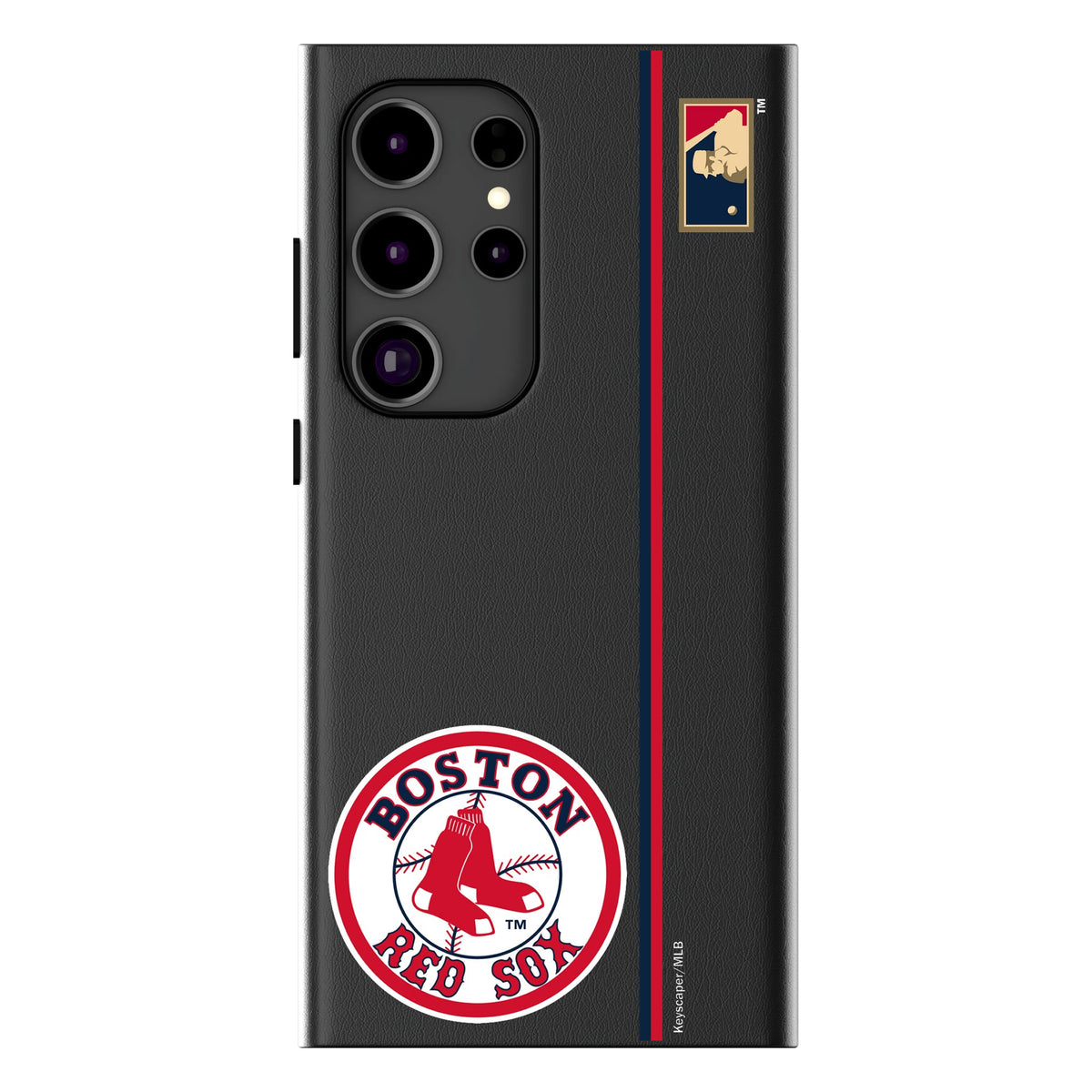 Boston Red Sox 1976-2008 - Cooperstown Collection Sidebar MagSafe Compatible Phone Case for Samsung Galaxy 18