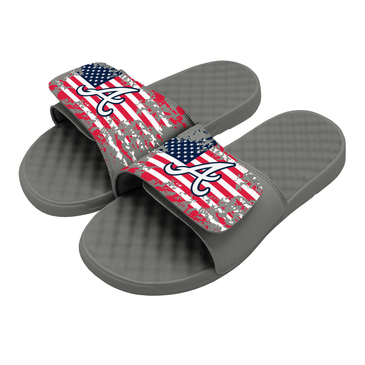 Atlanta Braves American Flag Slides 1