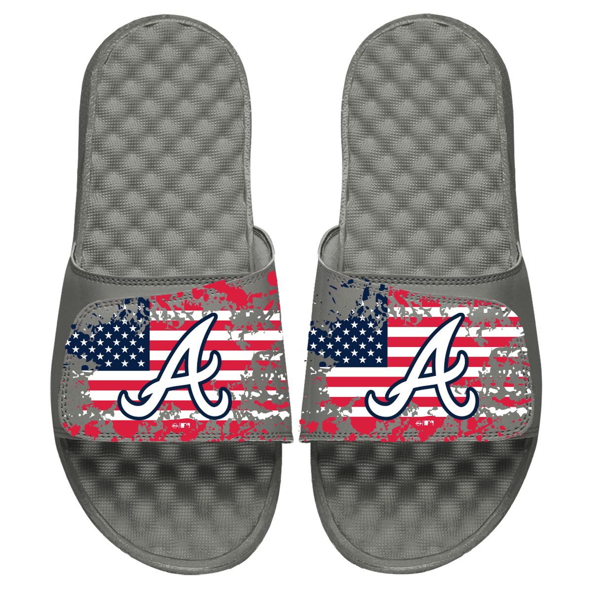 Atlanta Braves American Flag Slides 2
