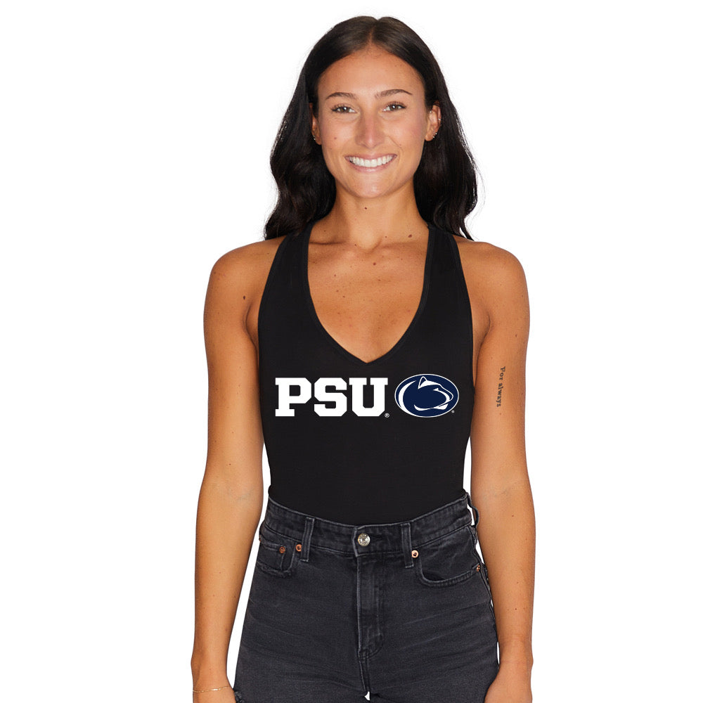 Penn State PSU Black Bodysuit | lojobands 1