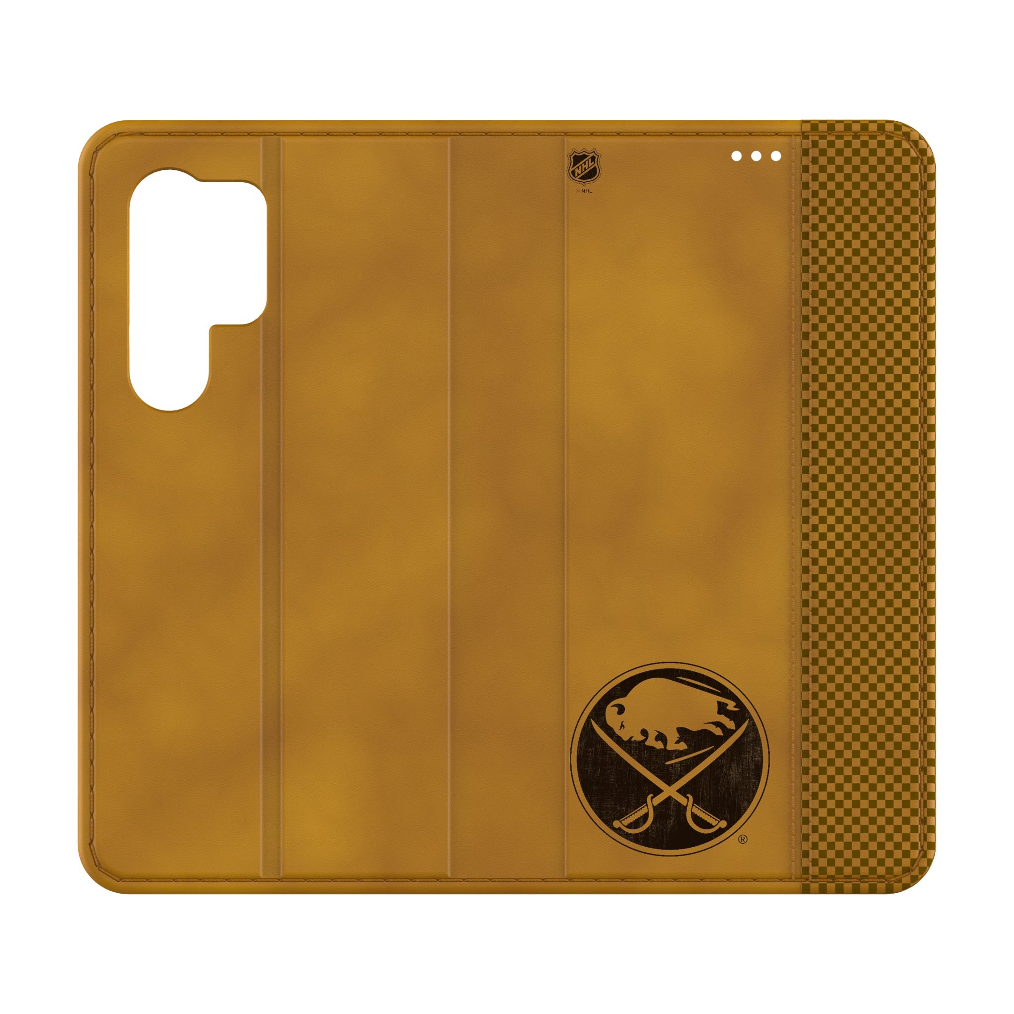 Buffalo Sabres Burn Folio Phone Case for Samsung Galaxy 21